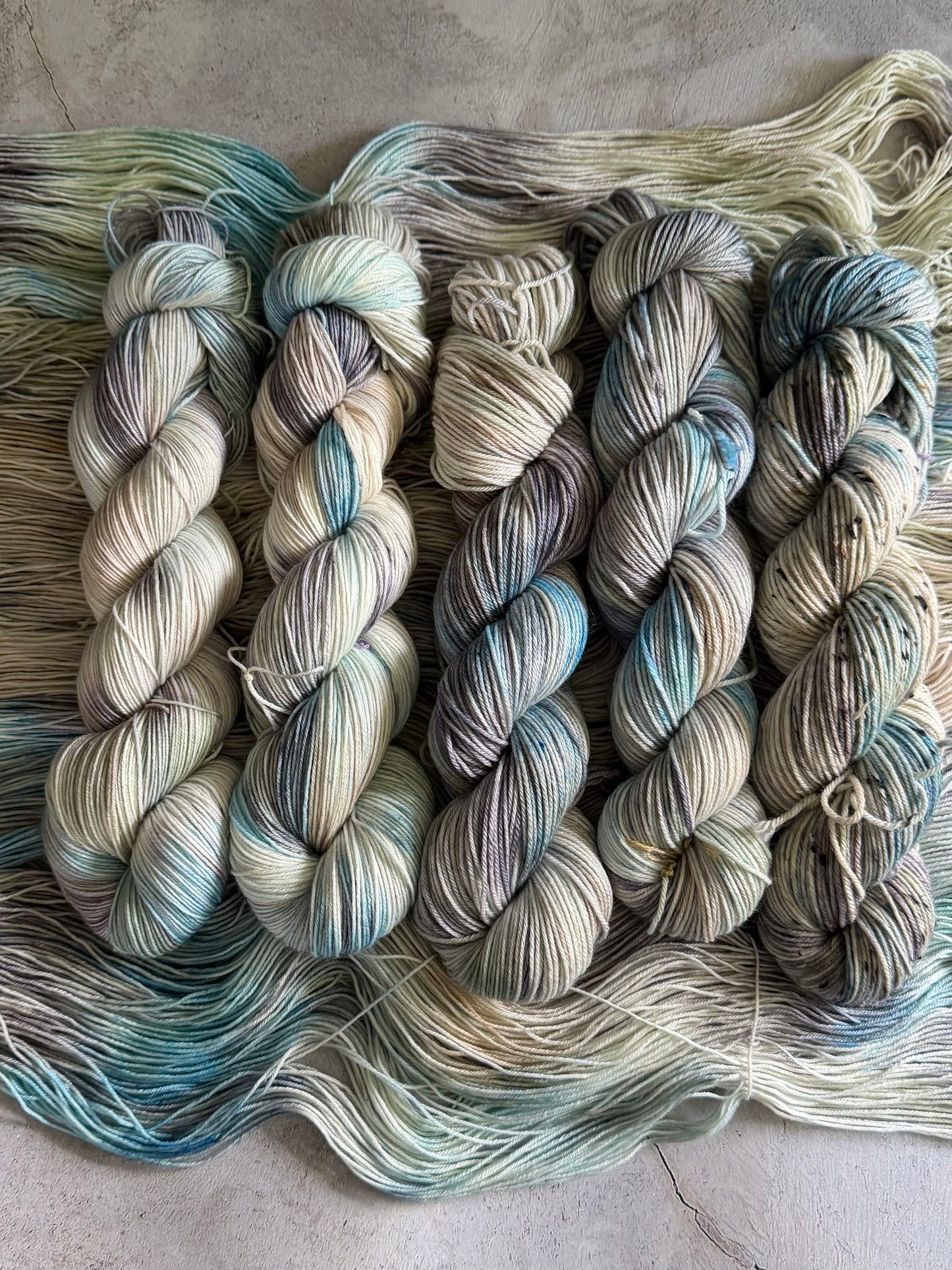 Fuzz-  Dyed to Order - Sweet Pea & Sparrow Hand Dyed Yarns - May Cat  Club