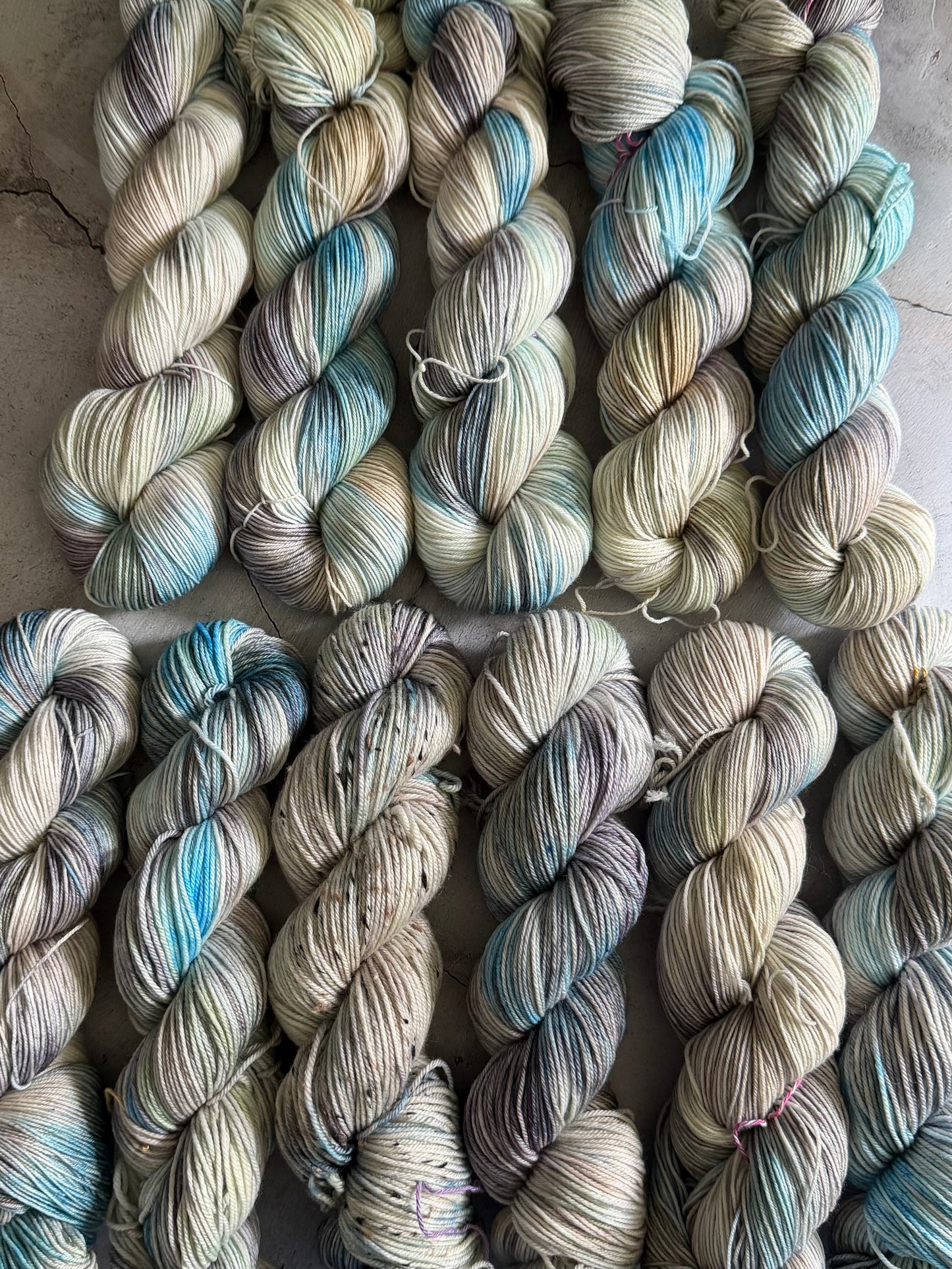 Fuzz-  Dyed to Order - Sweet Pea & Sparrow Hand Dyed Yarns - May Cat  Club