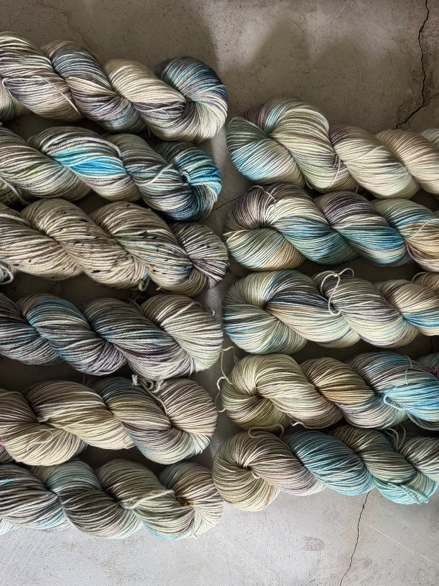 Fuzz-  Dyed to Order - Sweet Pea & Sparrow Hand Dyed Yarns - May Cat  Club