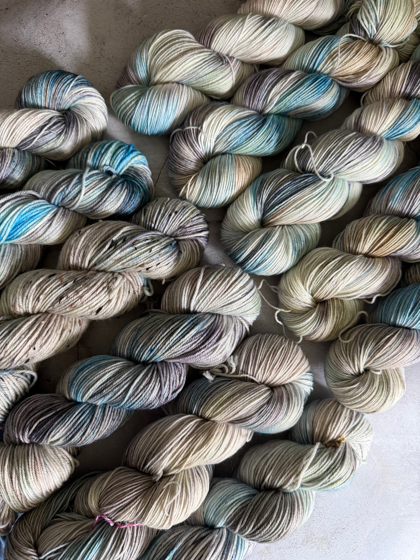 Fuzz-  Dyed to Order - Sweet Pea & Sparrow Hand Dyed Yarns - May Cat  Club