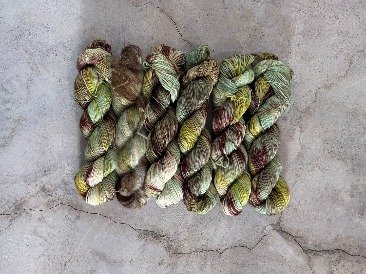 Spanish Moon Moth-  Dyed to Order - Sweet Pea & Sparrow Hand Dyed Yarns - May Flutter  Club