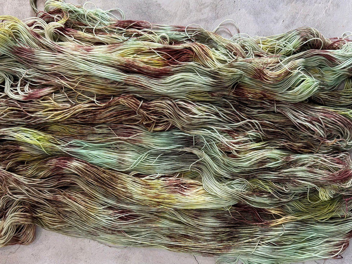 Spanish Moon Moth-  Dyed to Order - Sweet Pea & Sparrow Hand Dyed Yarns - May Flutter  Club