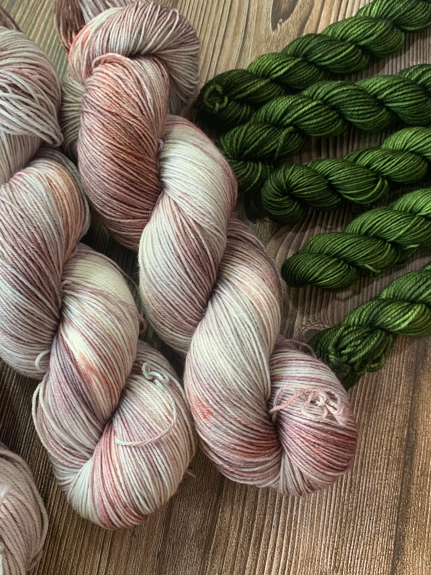 July- Sock Set-  Dyed to Order - Sweet Pea & Sparrow Hand Dyed Yarns