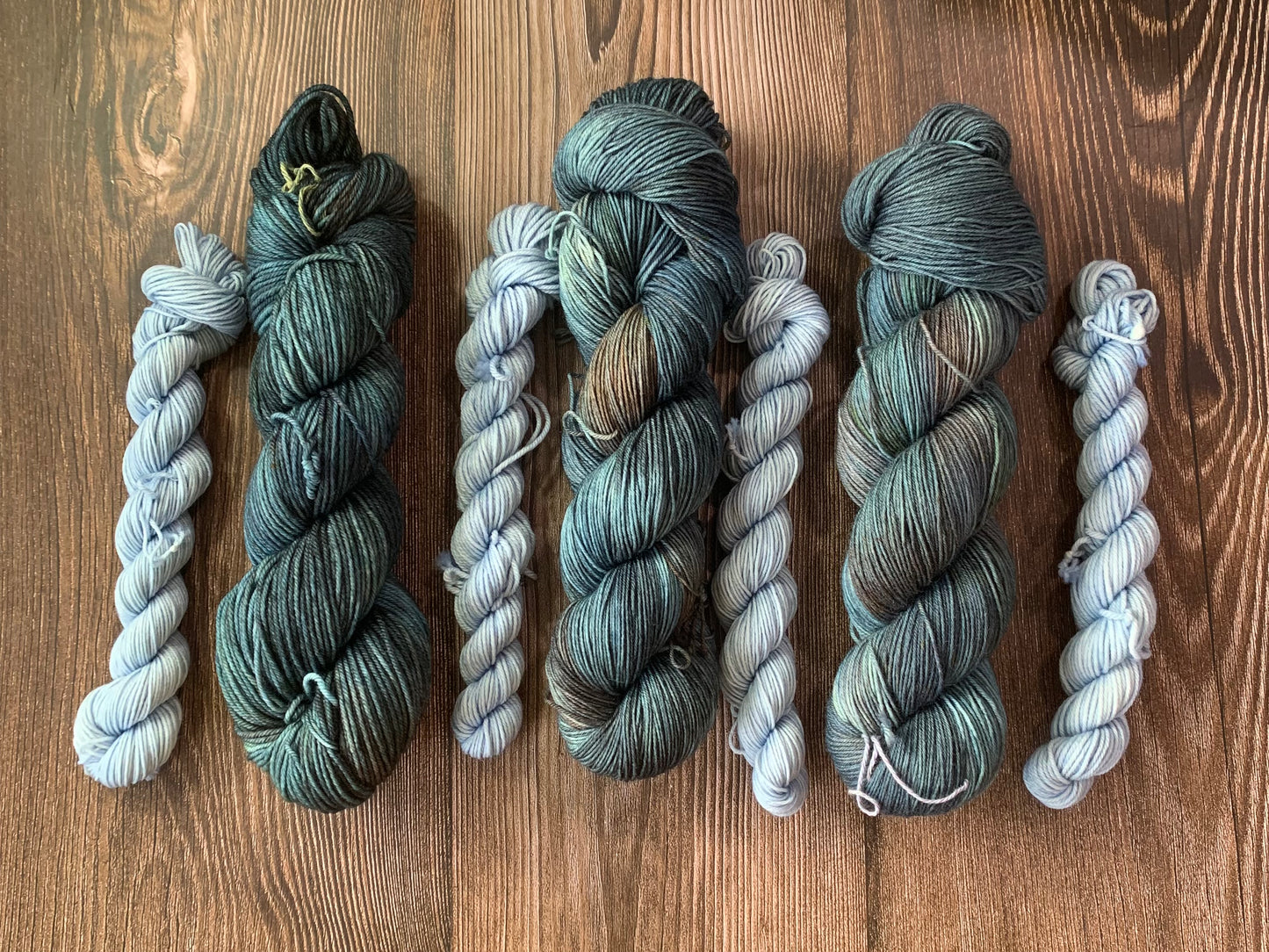 Hygge and Peace - Sock Set-  Dyed to Order - Sweet Pea & Sparrow Hand Dyed Yarns