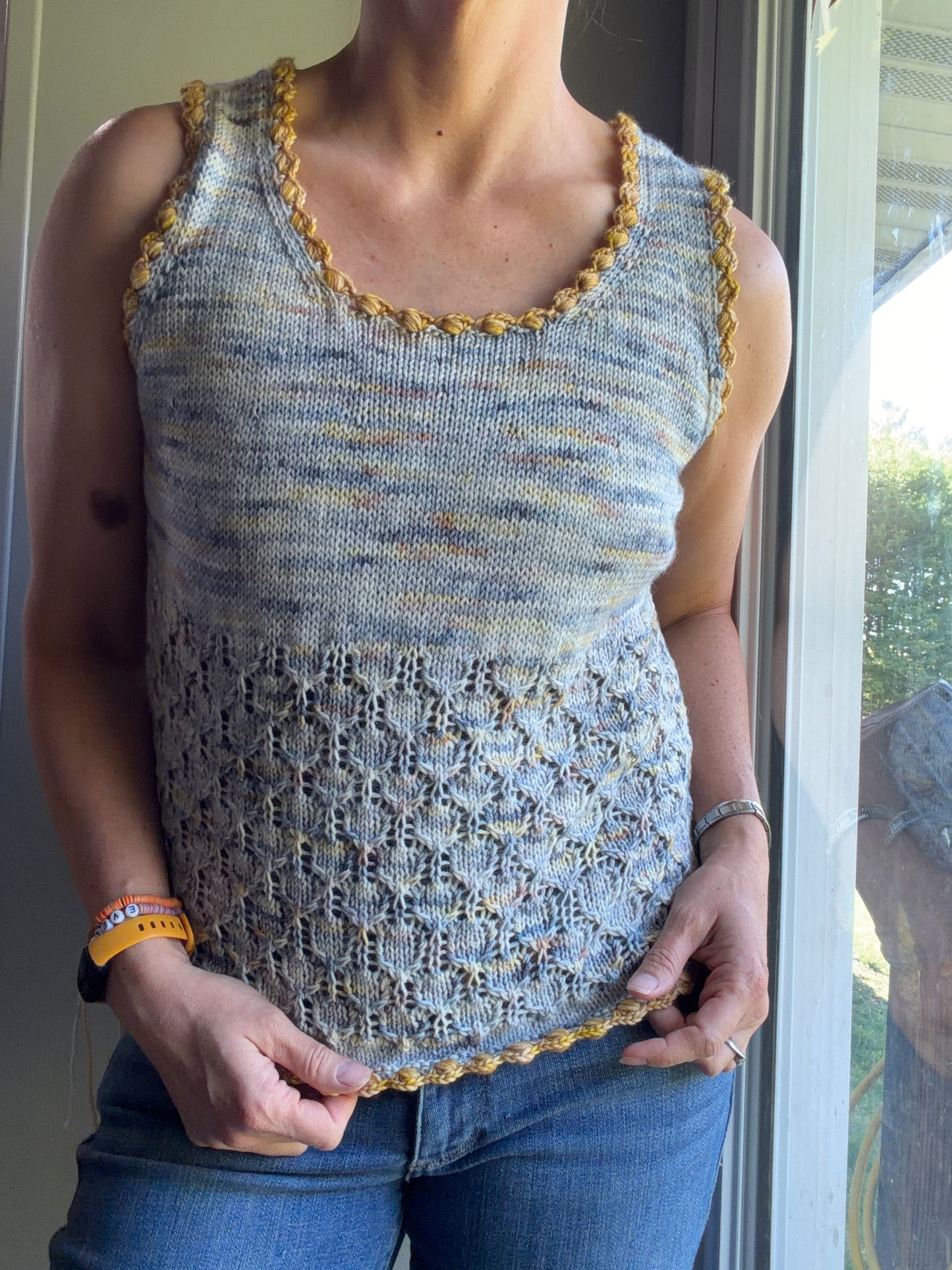Air Above Water Below -  Dyed to Order - Sweet Pea & Sparrow Hand Dyed Yarns