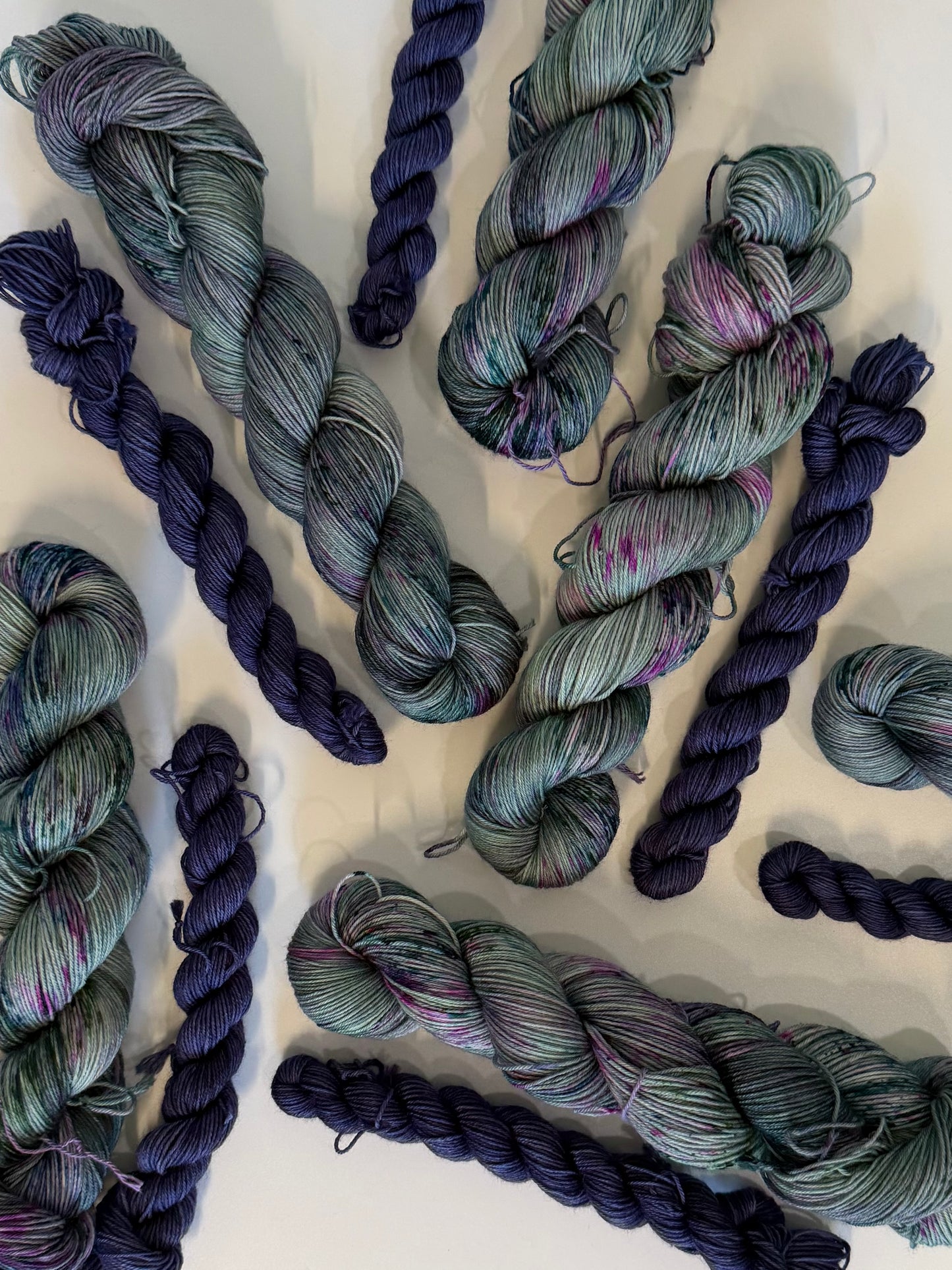 Meadow Socks - Sock Set-  Dyed to Order - Sweet Pea & Sparrow Hand Dyed Yarns