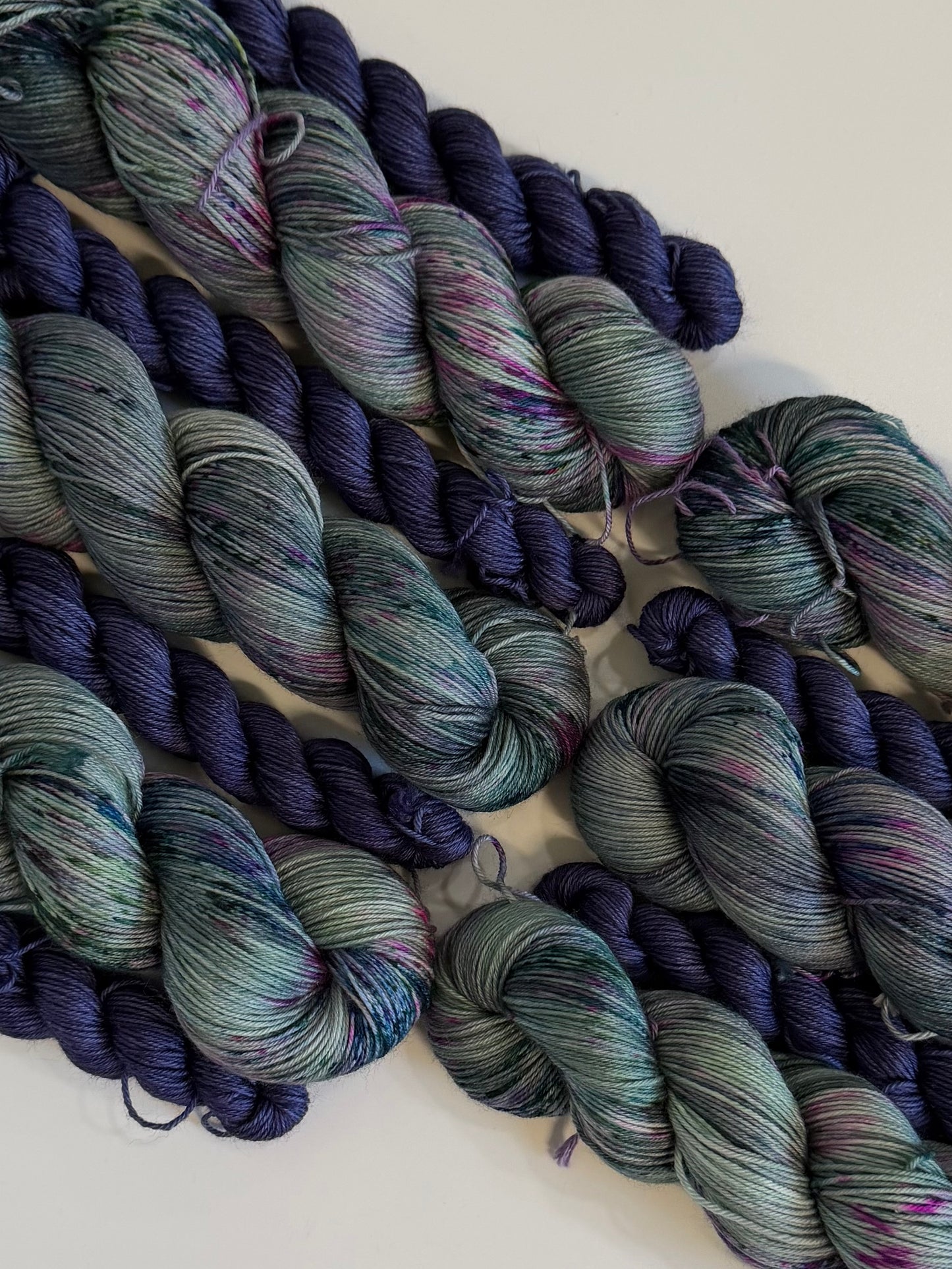 Meadow Socks - Sock Set-  Dyed to Order - Sweet Pea & Sparrow Hand Dyed Yarns
