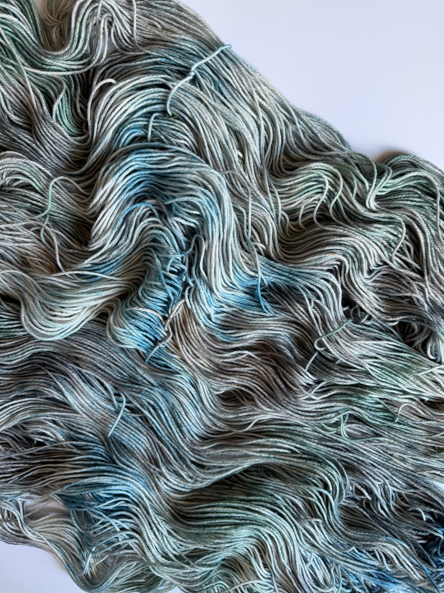 Emerald Moth -  Dyed to Order - Sweet Pea & Sparrow Hand Dyed Yarns - July Flutter  Club