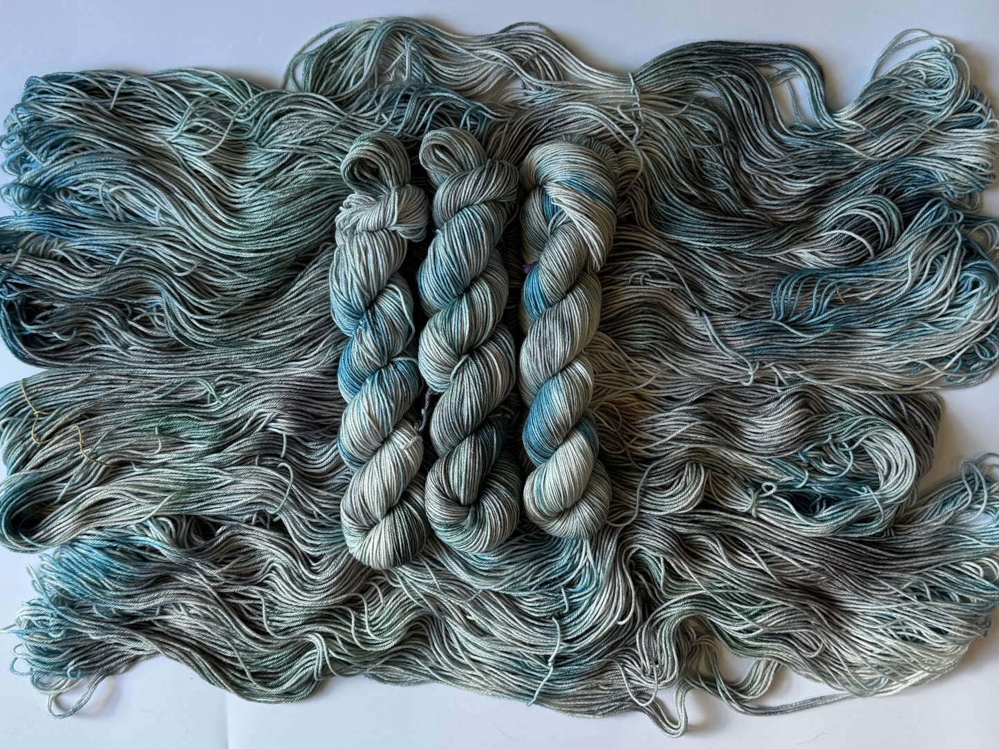Emerald Moth -  Dyed to Order - Sweet Pea & Sparrow Hand Dyed Yarns - July Flutter  Club