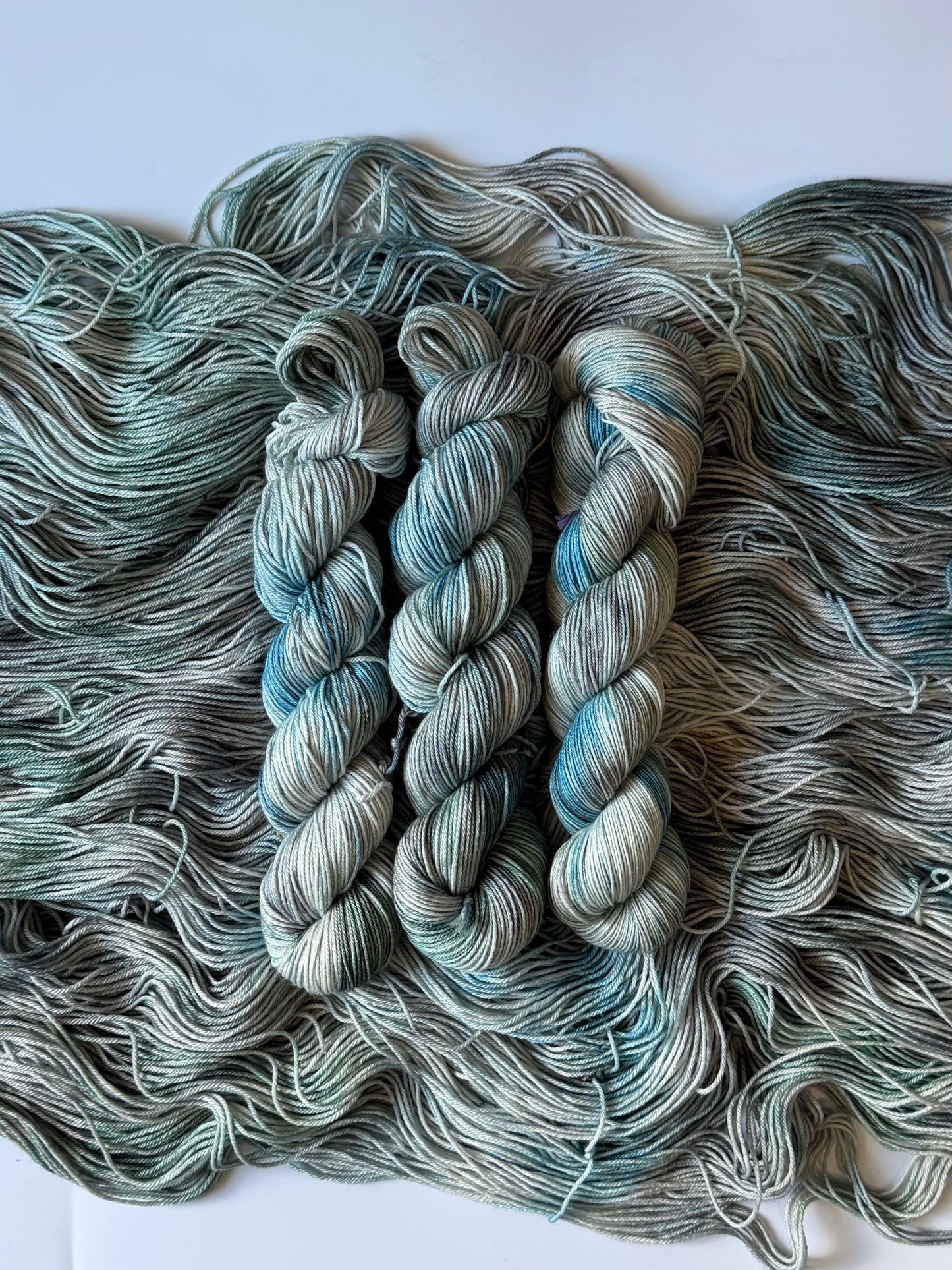 Emerald Moth -  Dyed to Order - Sweet Pea & Sparrow Hand Dyed Yarns - July Flutter  Club