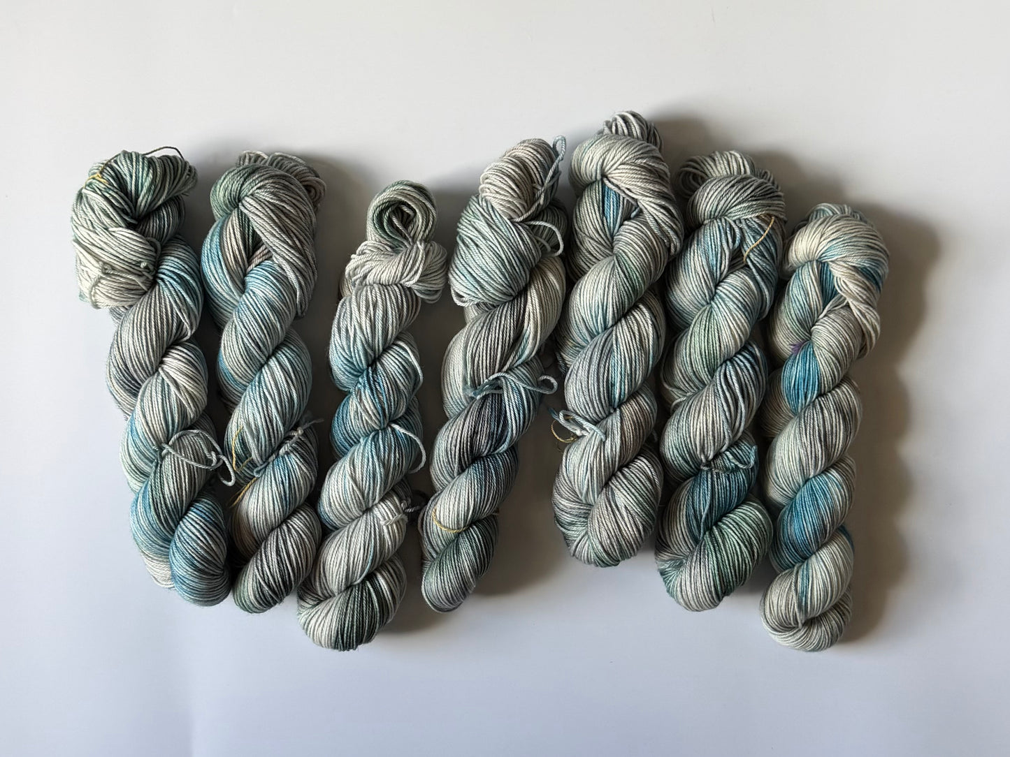 Emerald Moth -  Dyed to Order - Sweet Pea & Sparrow Hand Dyed Yarns - July Flutter  Club