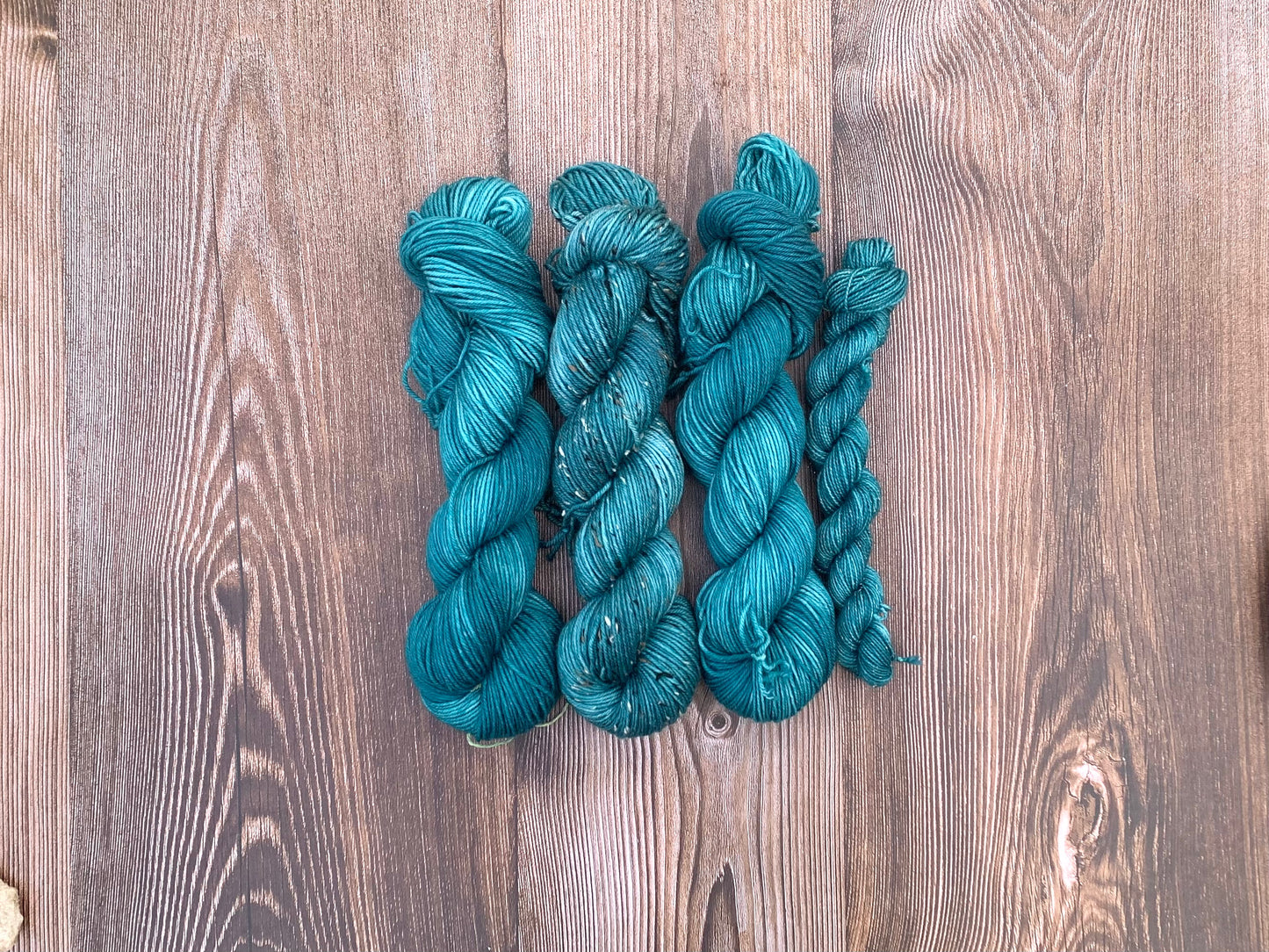 Peacock -  Dyed to Order - Sweet Pea & Sparrow Hand Dyed Yarns
