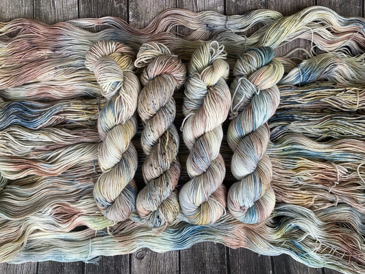 Spore Print -  Dyed to Order - Sweet Pea & Sparrow Hand Dyed Yarns