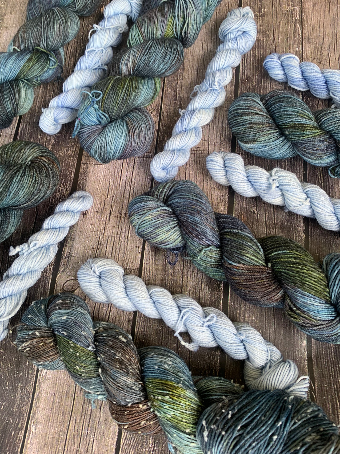 Hygge and Peace - Sock Set-  Dyed to Order - Sweet Pea & Sparrow Hand Dyed Yarns