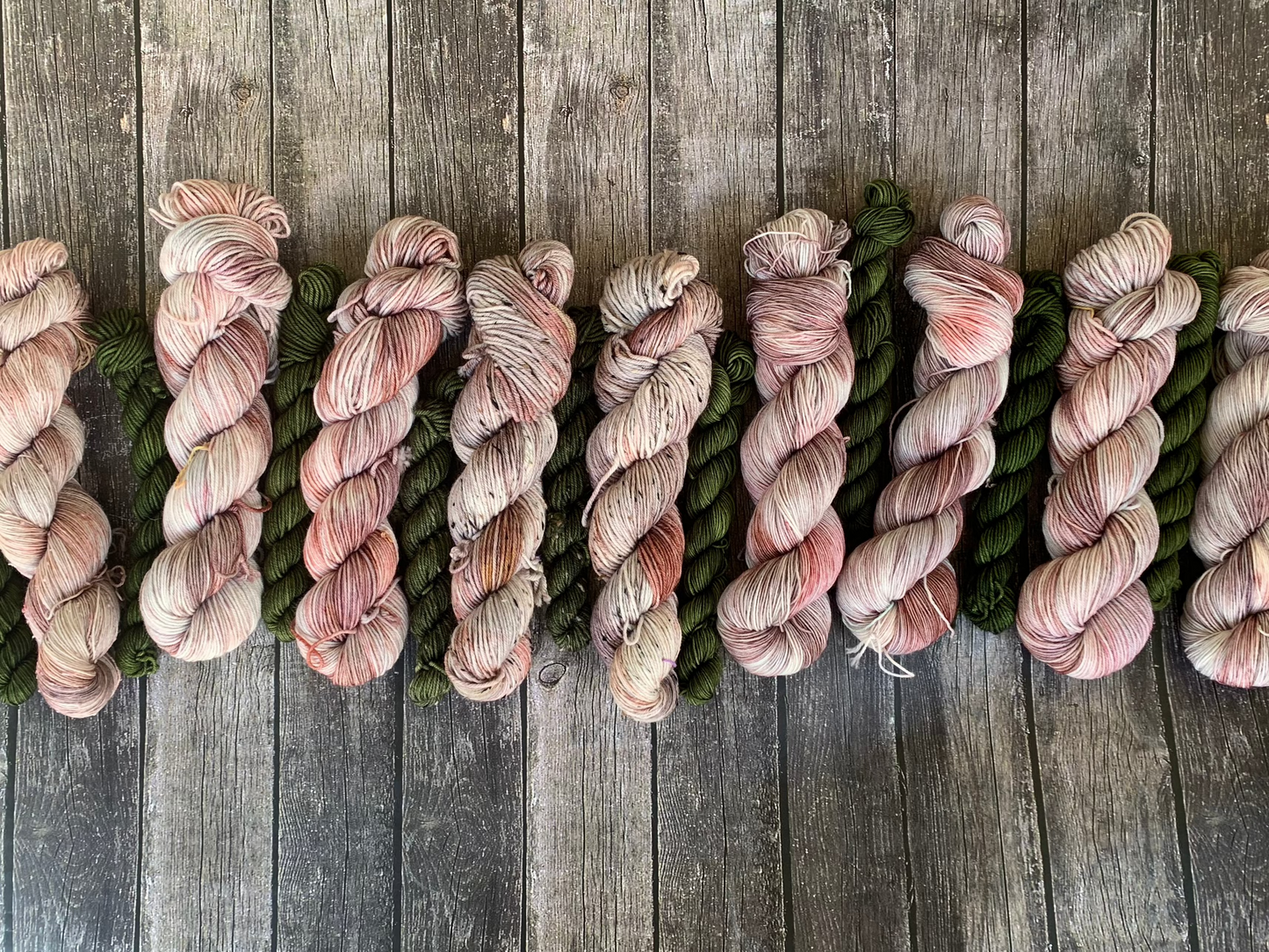 July- Sock Set-  Dyed to Order - Sweet Pea & Sparrow Hand Dyed Yarns