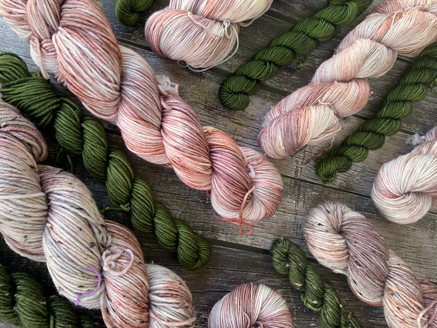 July- Sock Set-  Dyed to Order - Sweet Pea & Sparrow Hand Dyed Yarns