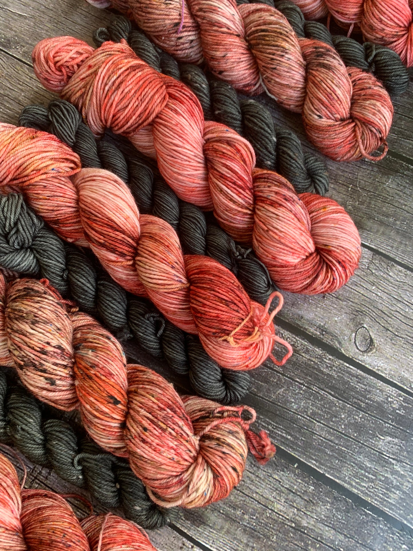 Apothecary aand Idlewood - Sock Set-  Dyed to Order - Sweet Pea & Sparrow Hand Dyed Yarns