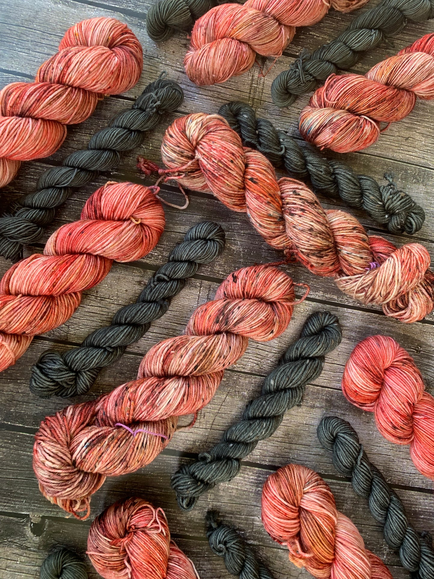 Apothecary aand Idlewood - Sock Set-  Dyed to Order - Sweet Pea & Sparrow Hand Dyed Yarns