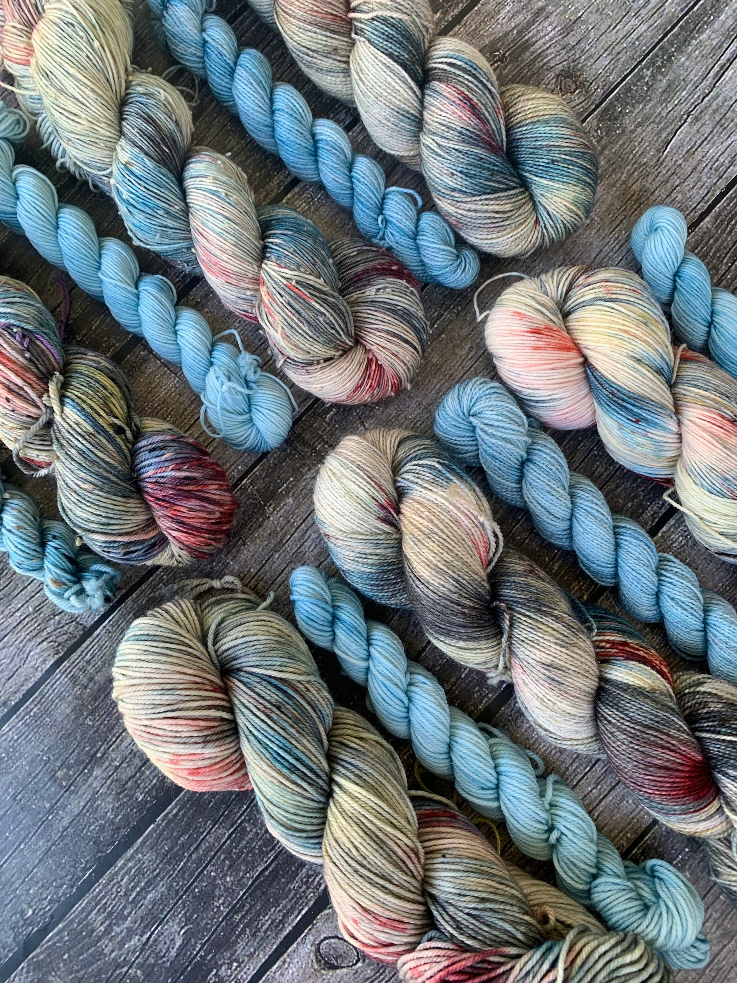 Believe in the Magic and I Believe - Sock Set-  Dyed to Order - Sweet Pea & Sparrow Hand Dyed Yarns
