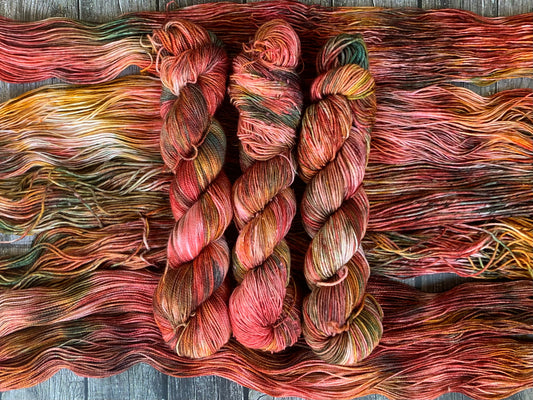 Yuletide -  Dyed to Order - Sweet Pea & Sparrow Hand Dyed Yarns