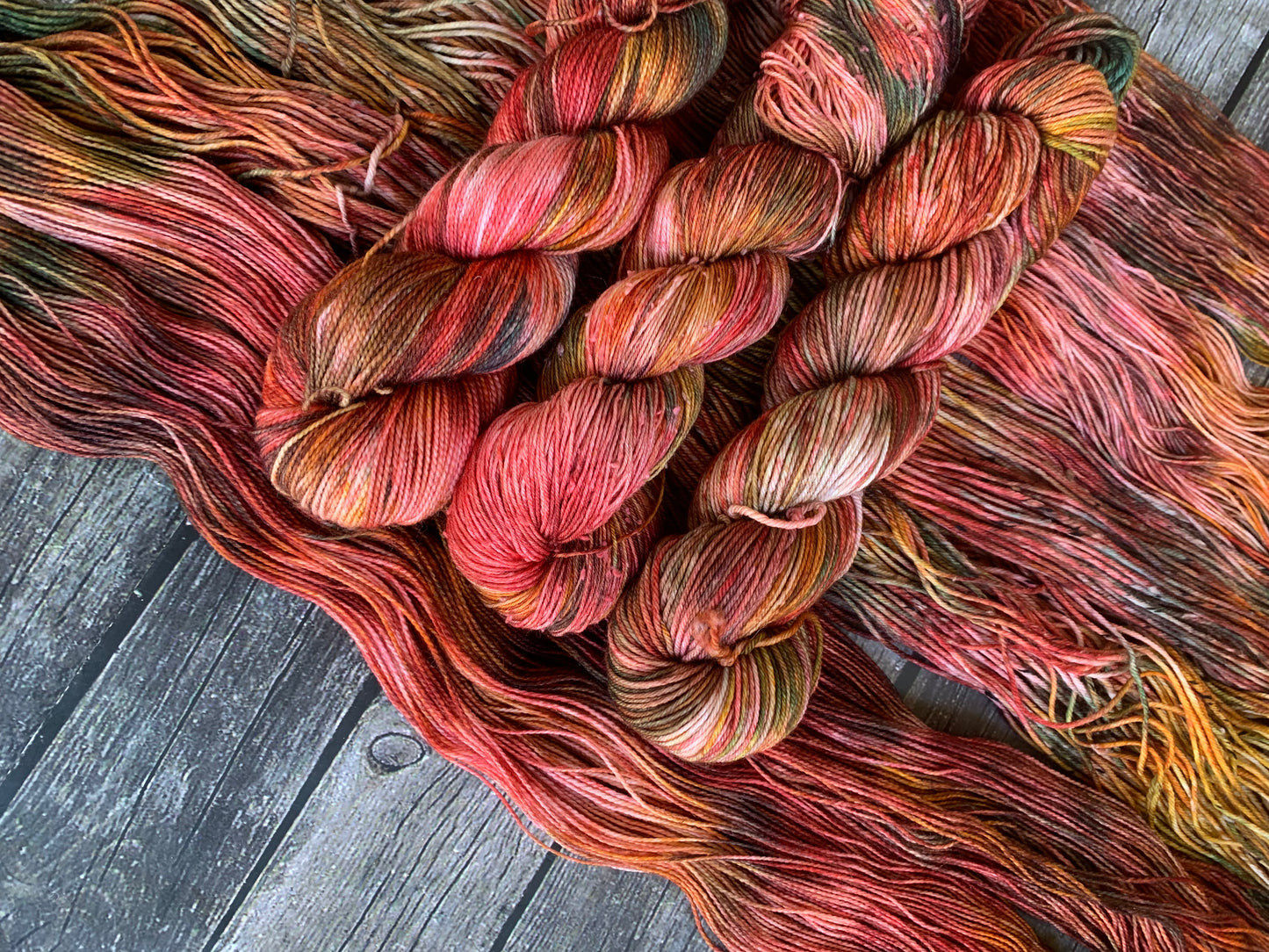 Yuletide -  Dyed to Order - Sweet Pea & Sparrow Hand Dyed Yarns