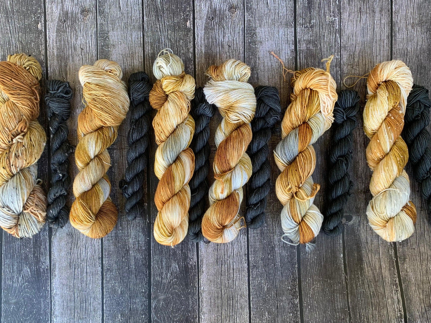 Eat, Drink and Be Merry and Idlewood - Sock Set-  Dyed to Order - Sweet Pea & Sparrow Hand Dyed Yarns