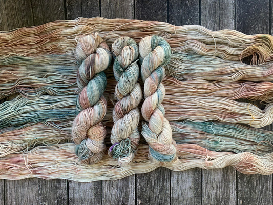 Merry & Bright -  Dyed to Order - Sweet Pea & Sparrow Hand Dyed Yarns