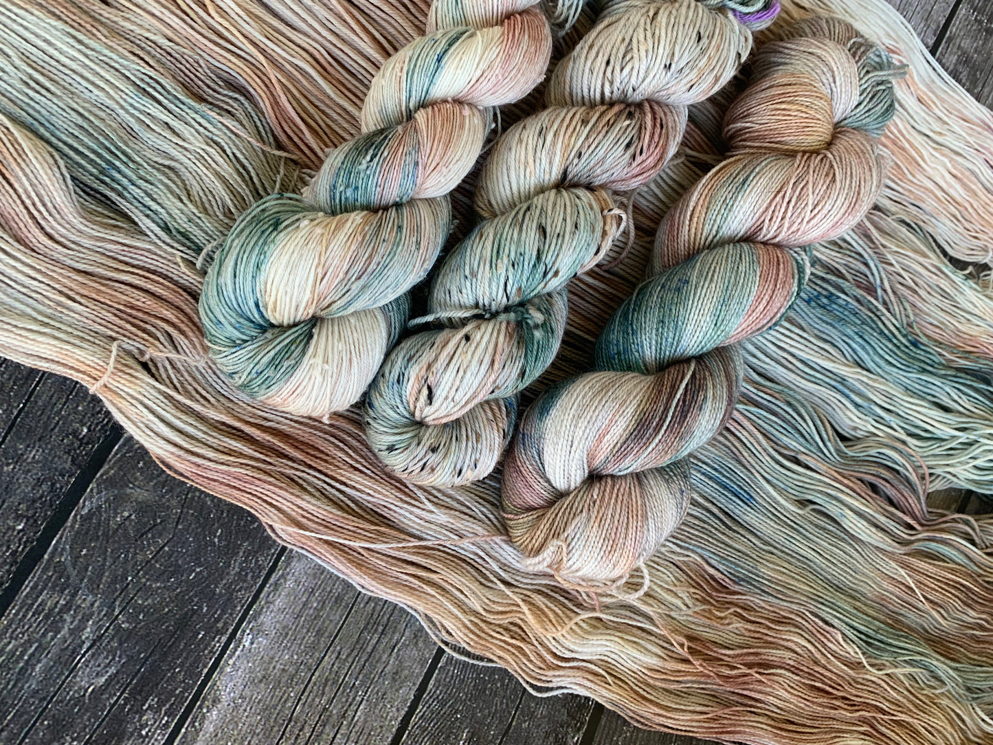 Merry & Bright -  Dyed to Order - Sweet Pea & Sparrow Hand Dyed Yarns