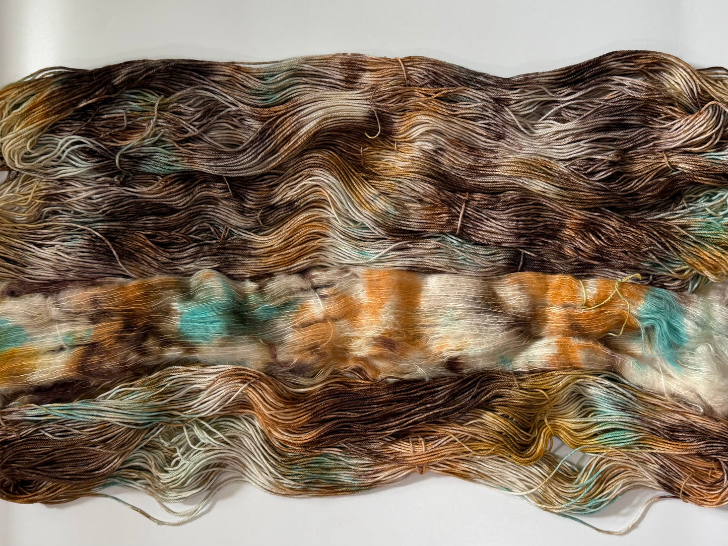 Misty -  Dyed to Order - Sweet Pea & Sparrow Hand Dyed Yarns - August Cat   Club