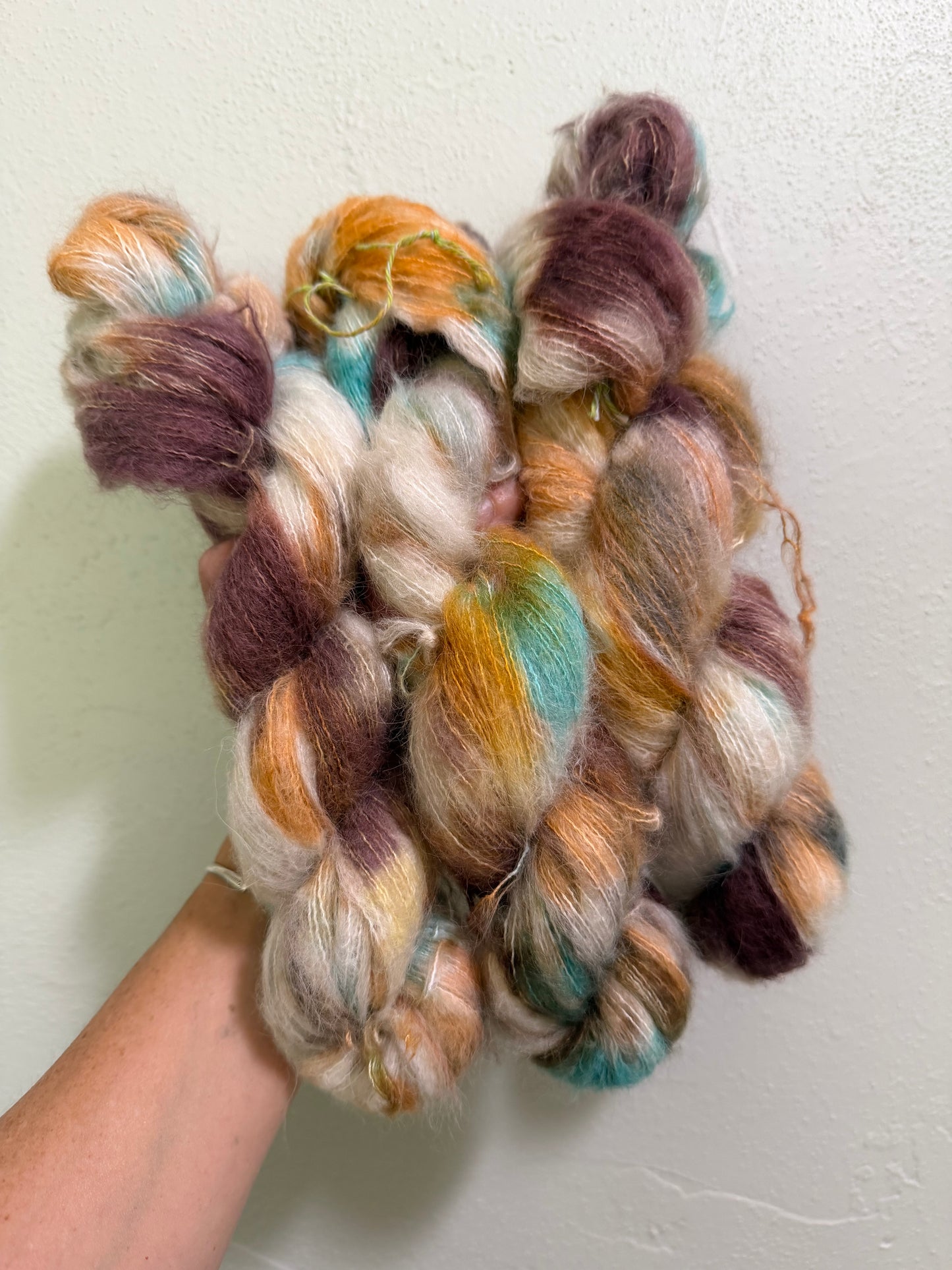 Misty -  Dyed to Order - Sweet Pea & Sparrow Hand Dyed Yarns - August Cat   Club