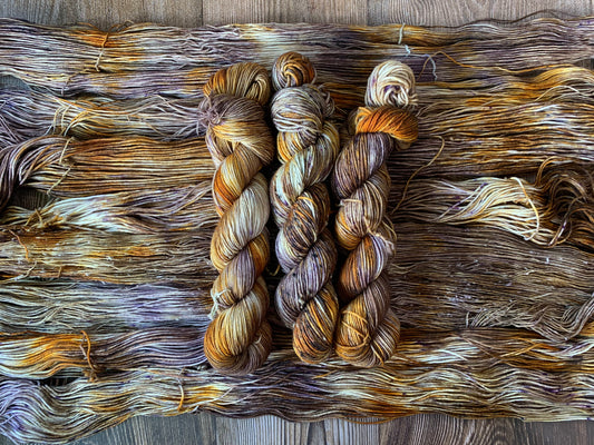 Blood Orange -  Dyed to Order - Sweet Pea & Sparrow Hand Dyed Yarns