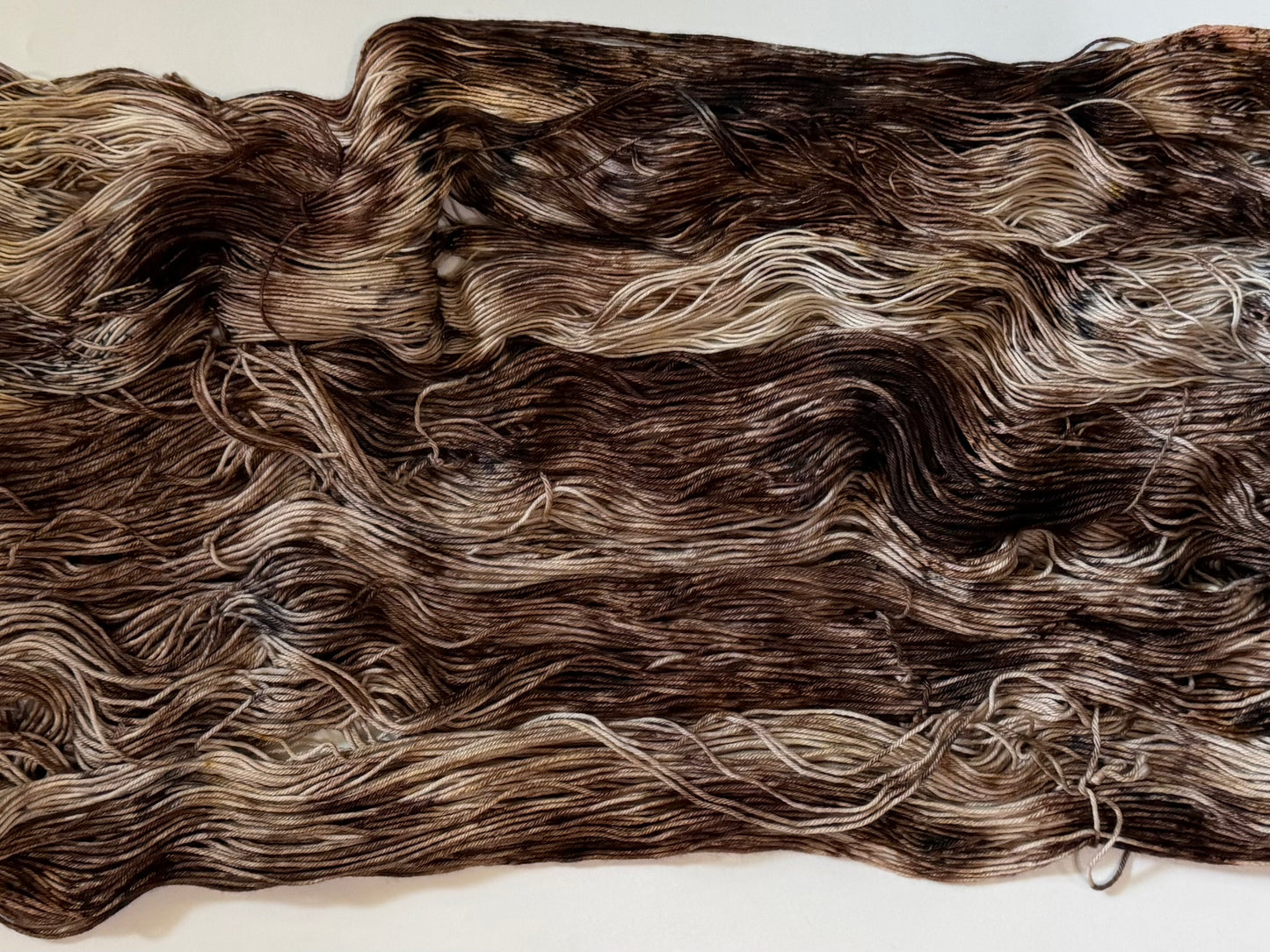 Owl Butterfly-  Dyed to Order - Sweet Pea & Sparrow Hand Dyed Yarns - October Flutter  Club