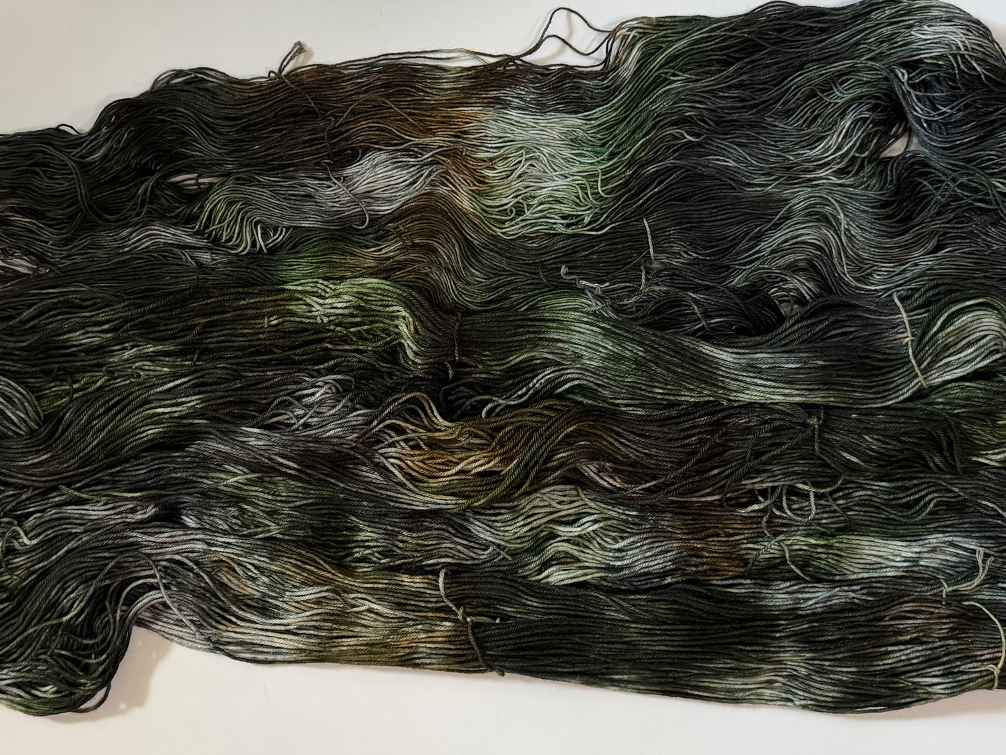 Luna -  Dyed to Order - Sweet Pea & Sparrow Hand Dyed Yarns - September  Cat Club