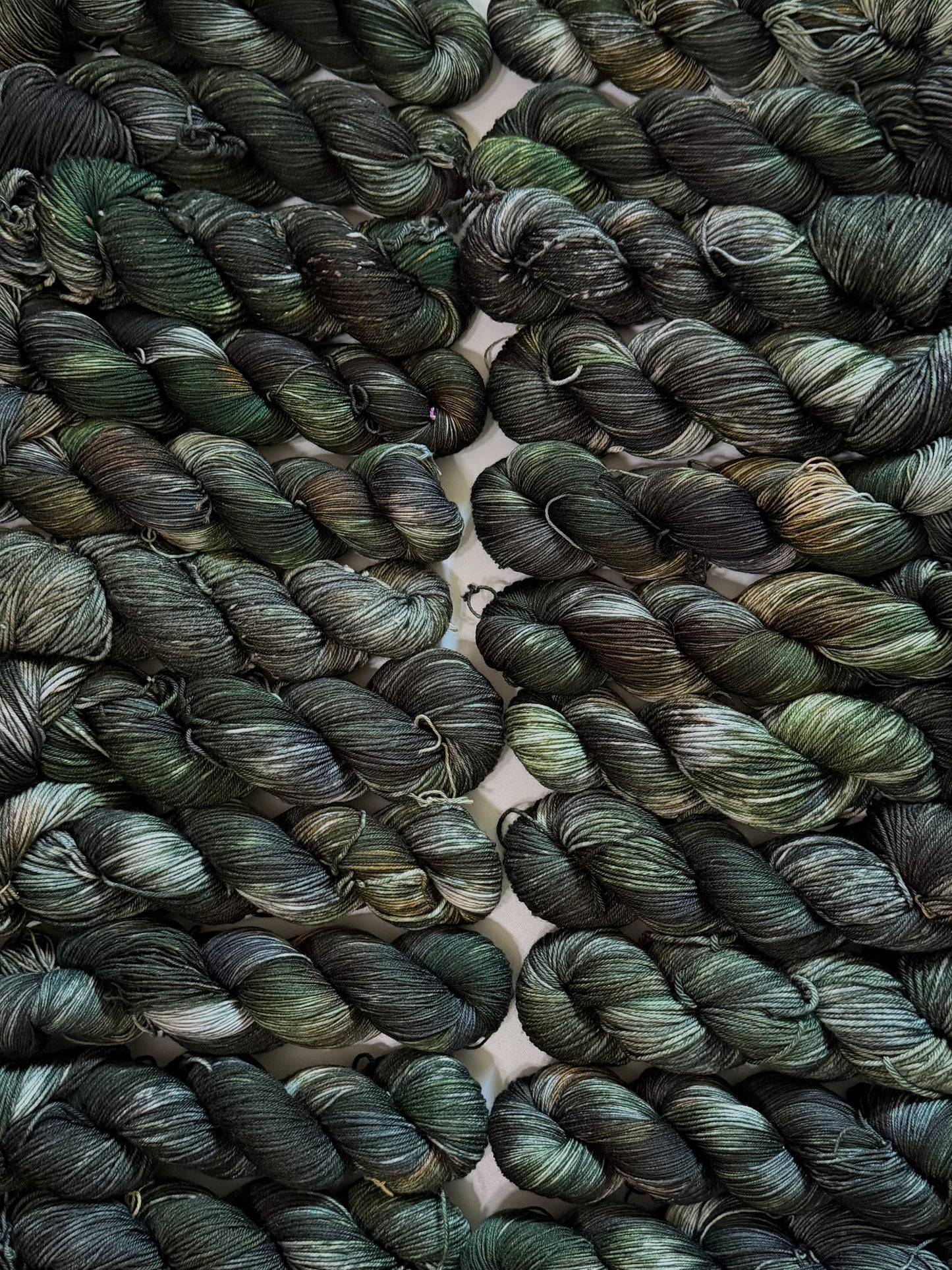 Luna -  Dyed to Order - Sweet Pea & Sparrow Hand Dyed Yarns - September  Cat Club