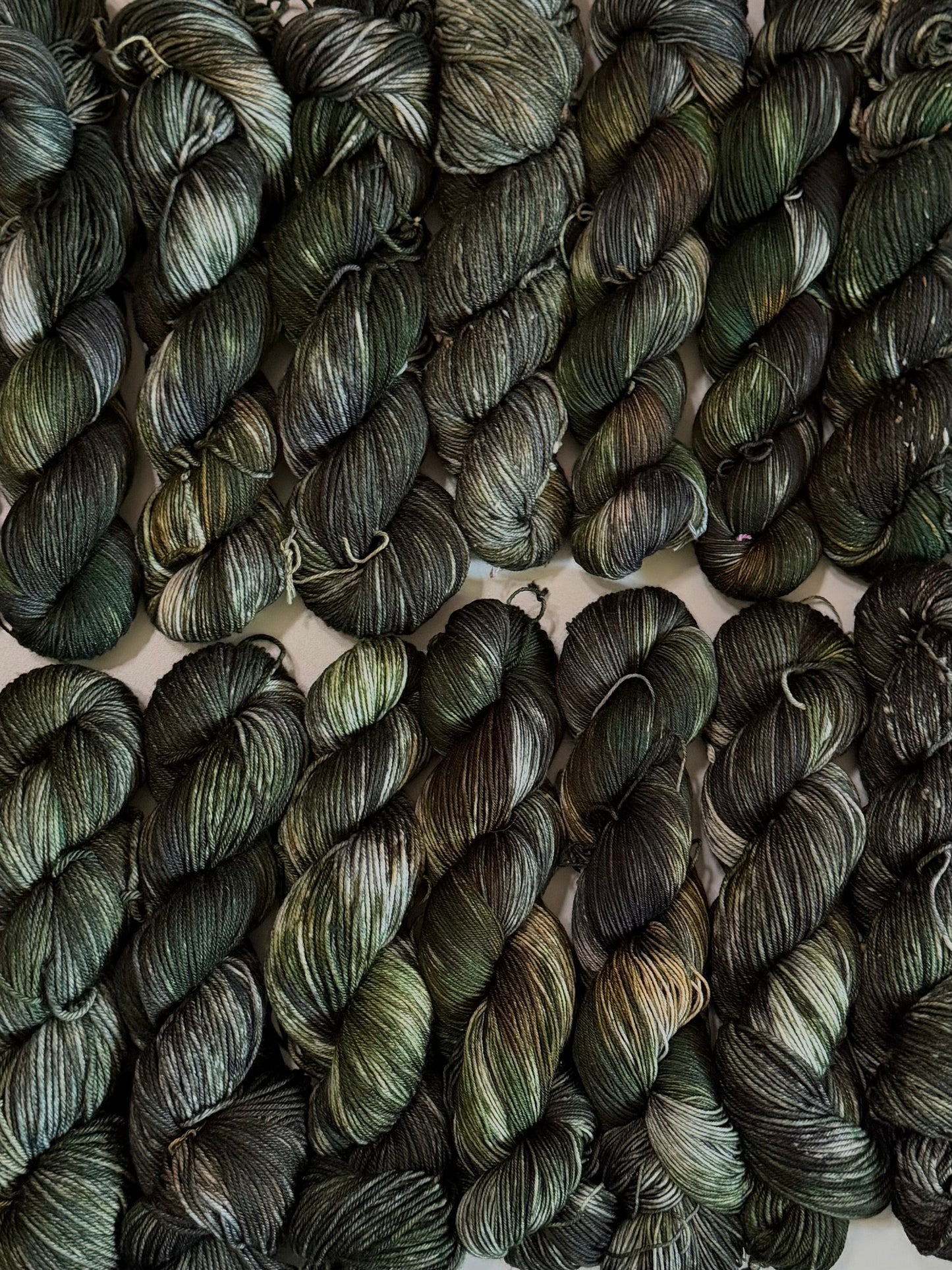 Luna -  Dyed to Order - Sweet Pea & Sparrow Hand Dyed Yarns - September  Cat Club