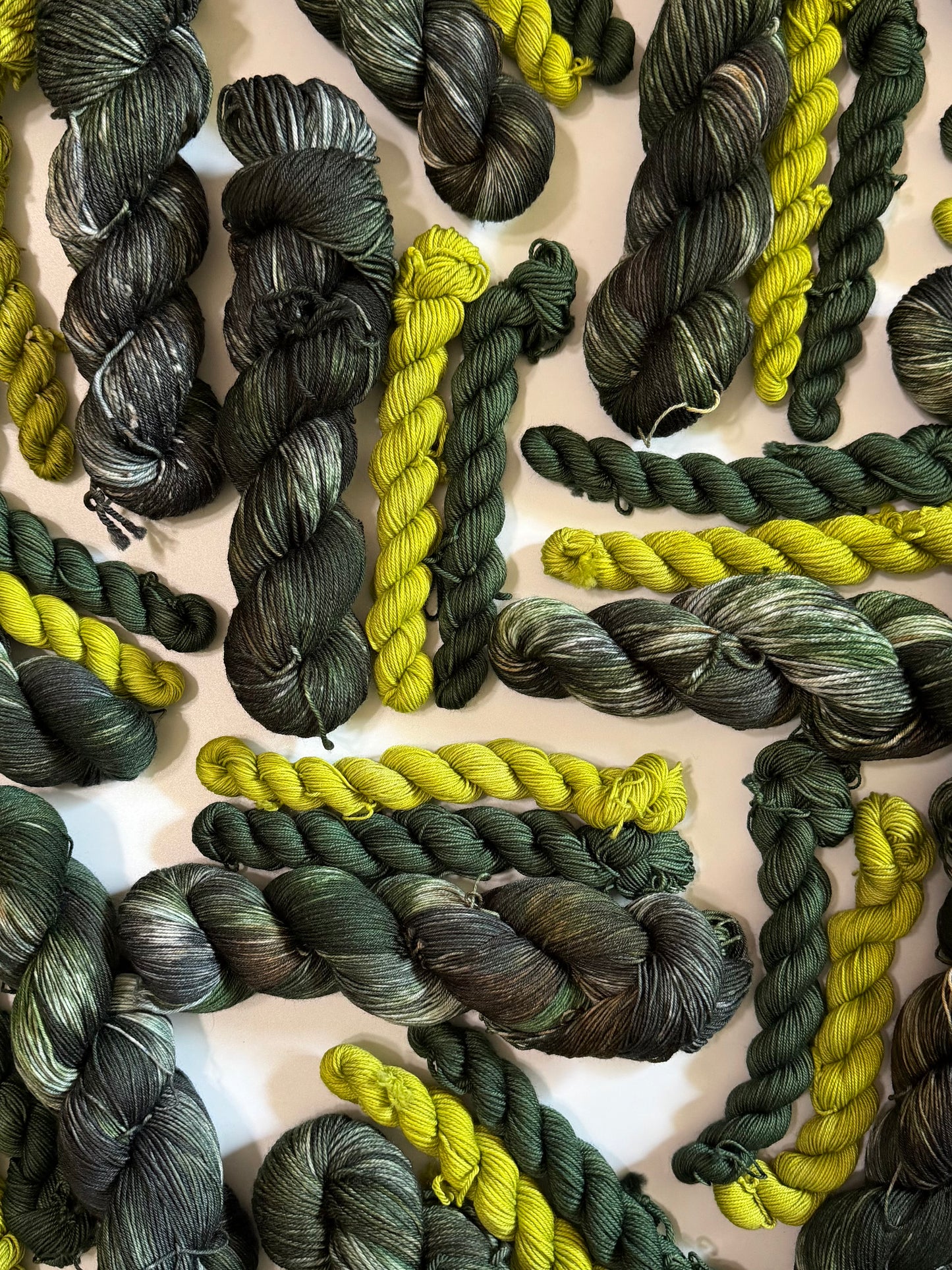 Luna & Emily/Coriander - Sock Set-  Dyed to Order - Sweet Pea & Sparrow Hand Dyed Yarns