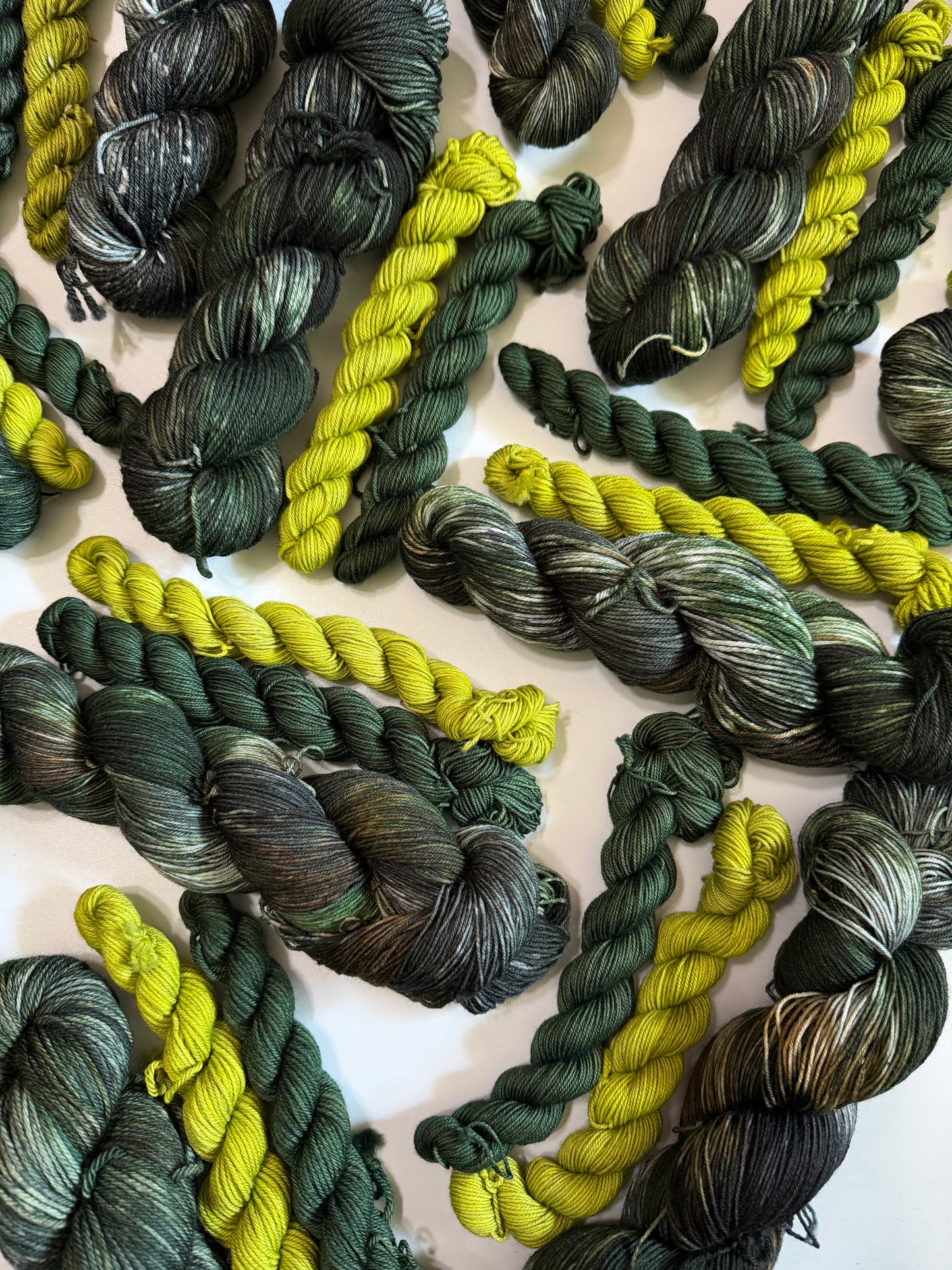 Luna & Emily/Coriander - Sock Set-  Dyed to Order - Sweet Pea & Sparrow Hand Dyed Yarns