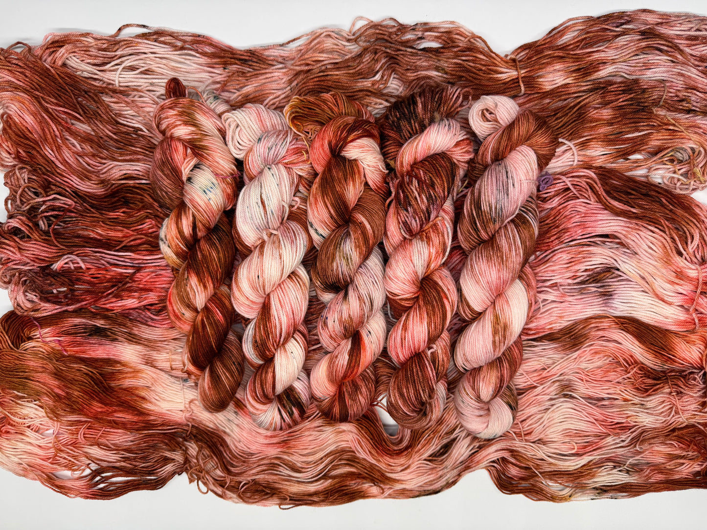 Atlas Moth-  Dyed to Order - Sweet Pea & Sparrow Hand Dyed Yarns - November Flutter  Club