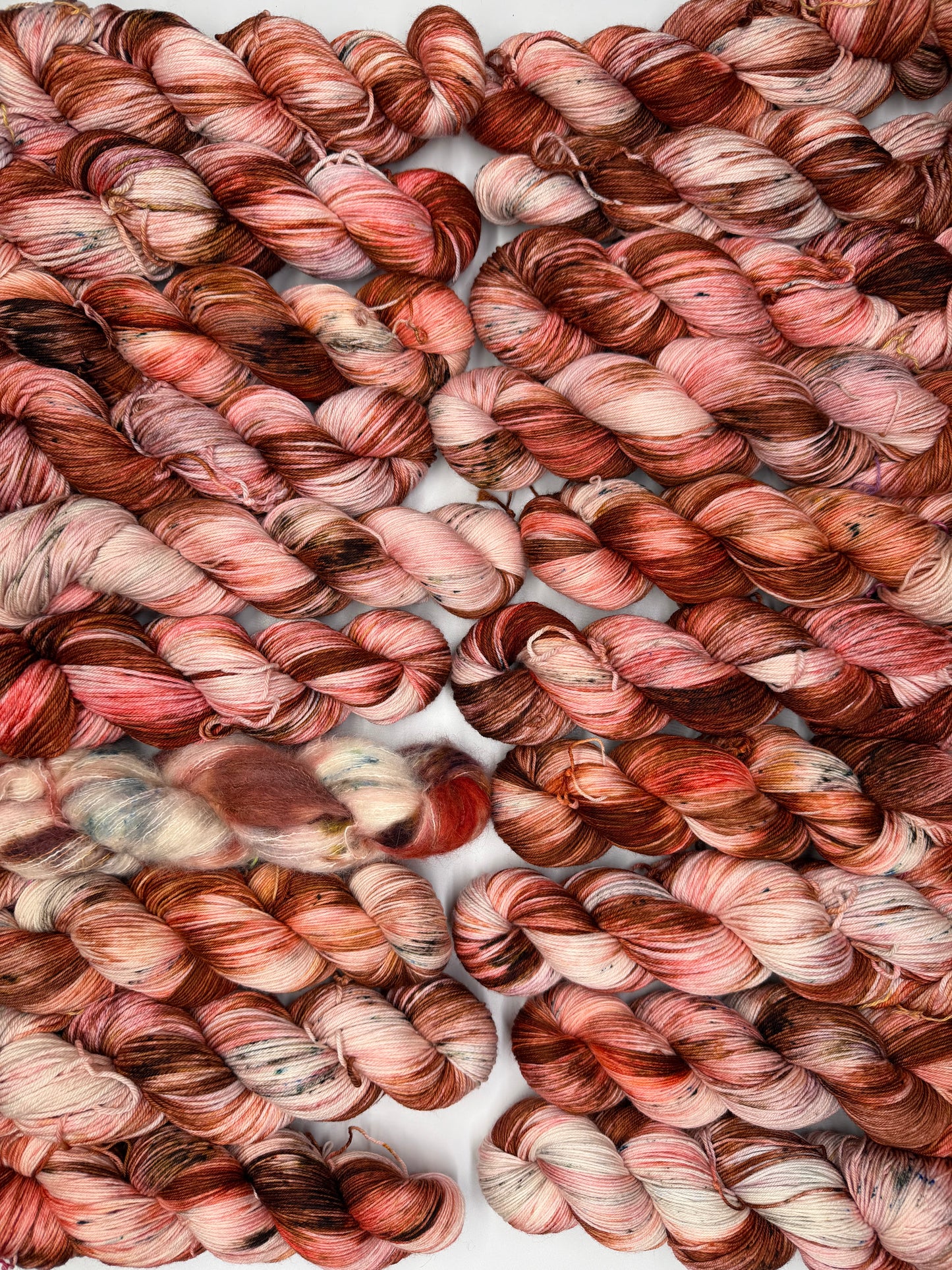 Atlas Moth-  Dyed to Order - Sweet Pea & Sparrow Hand Dyed Yarns - November Flutter  Club