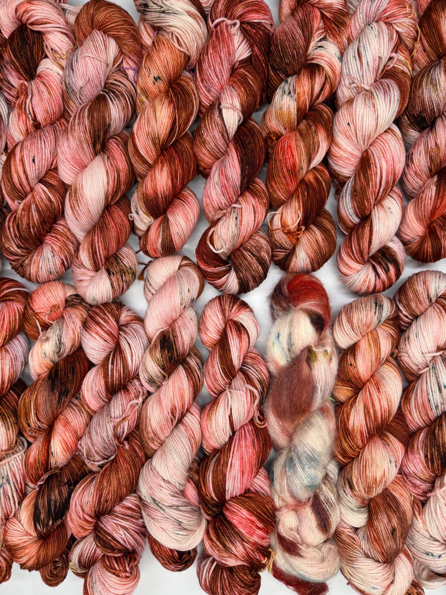 Atlas Moth-  Dyed to Order - Sweet Pea & Sparrow Hand Dyed Yarns - November Flutter  Club