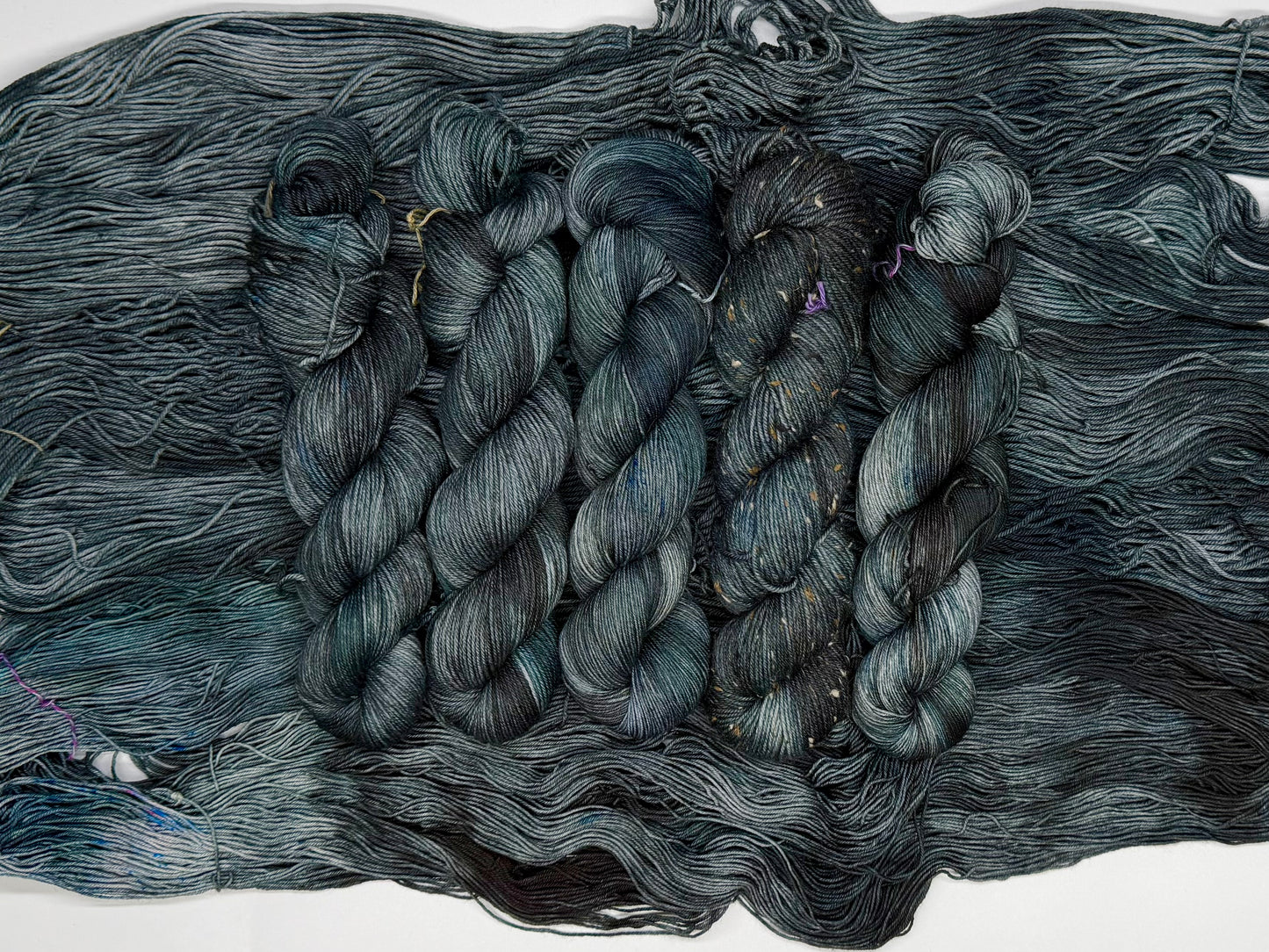 Spooky-  Dyed to Order - Sweet Pea & Sparrow Hand Dyed Yarns - October Cat  Club