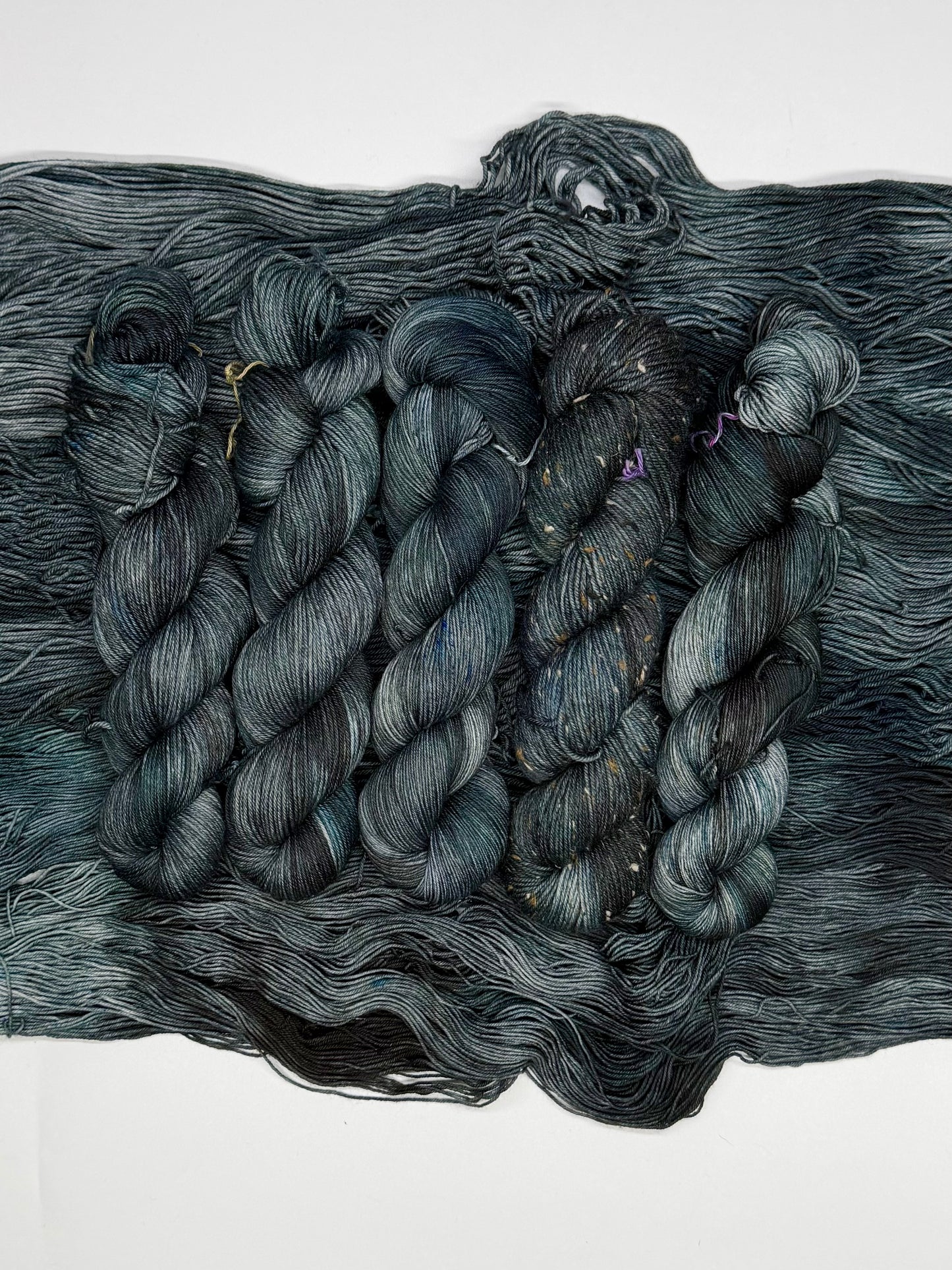 Spooky-  Dyed to Order - Sweet Pea & Sparrow Hand Dyed Yarns - October Cat  Club