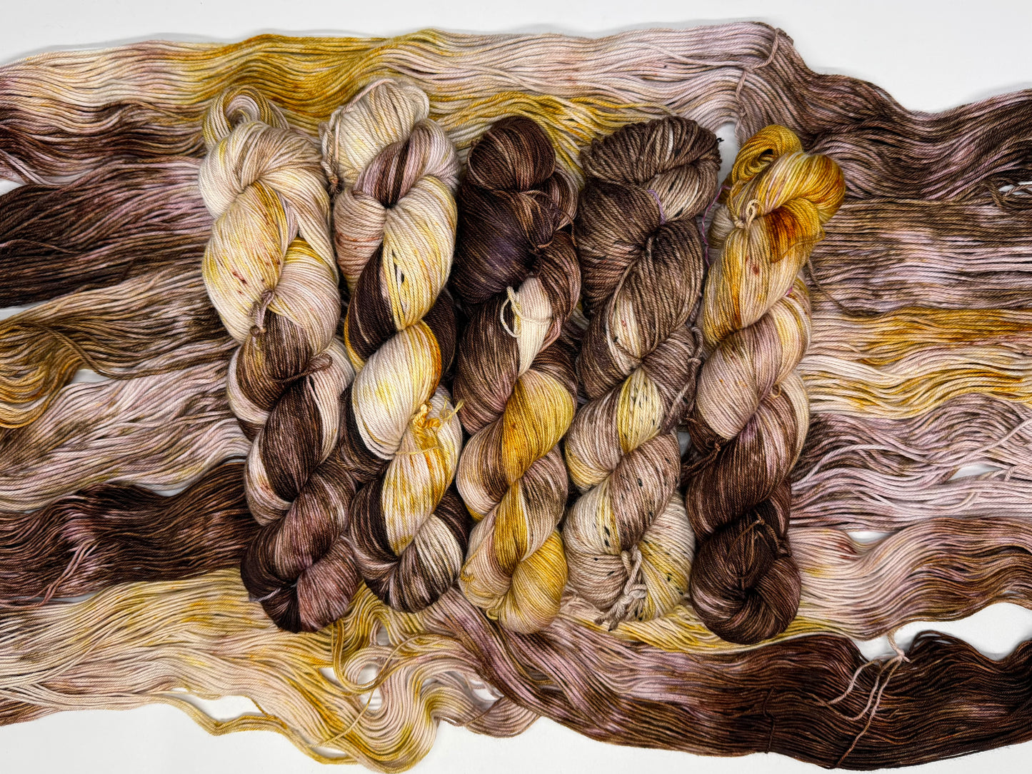 Oscar-  Dyed to Order - Sweet Pea & Sparrow Hand Dyed Yarns - December Cat  Club