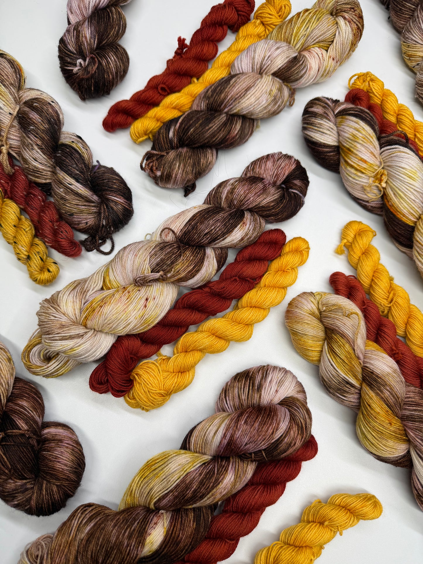 Oscar & Farmhouse/Starbright - Sock Set-  Dyed to Order - Sweet Pea & Sparrow Hand Dyed Yarns