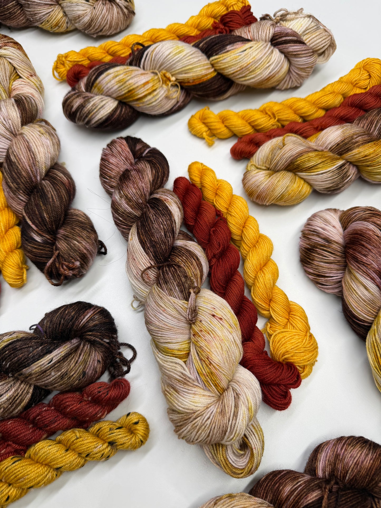 Oscar & Farmhouse/Starbright - Sock Set-  Dyed to Order - Sweet Pea & Sparrow Hand Dyed Yarns