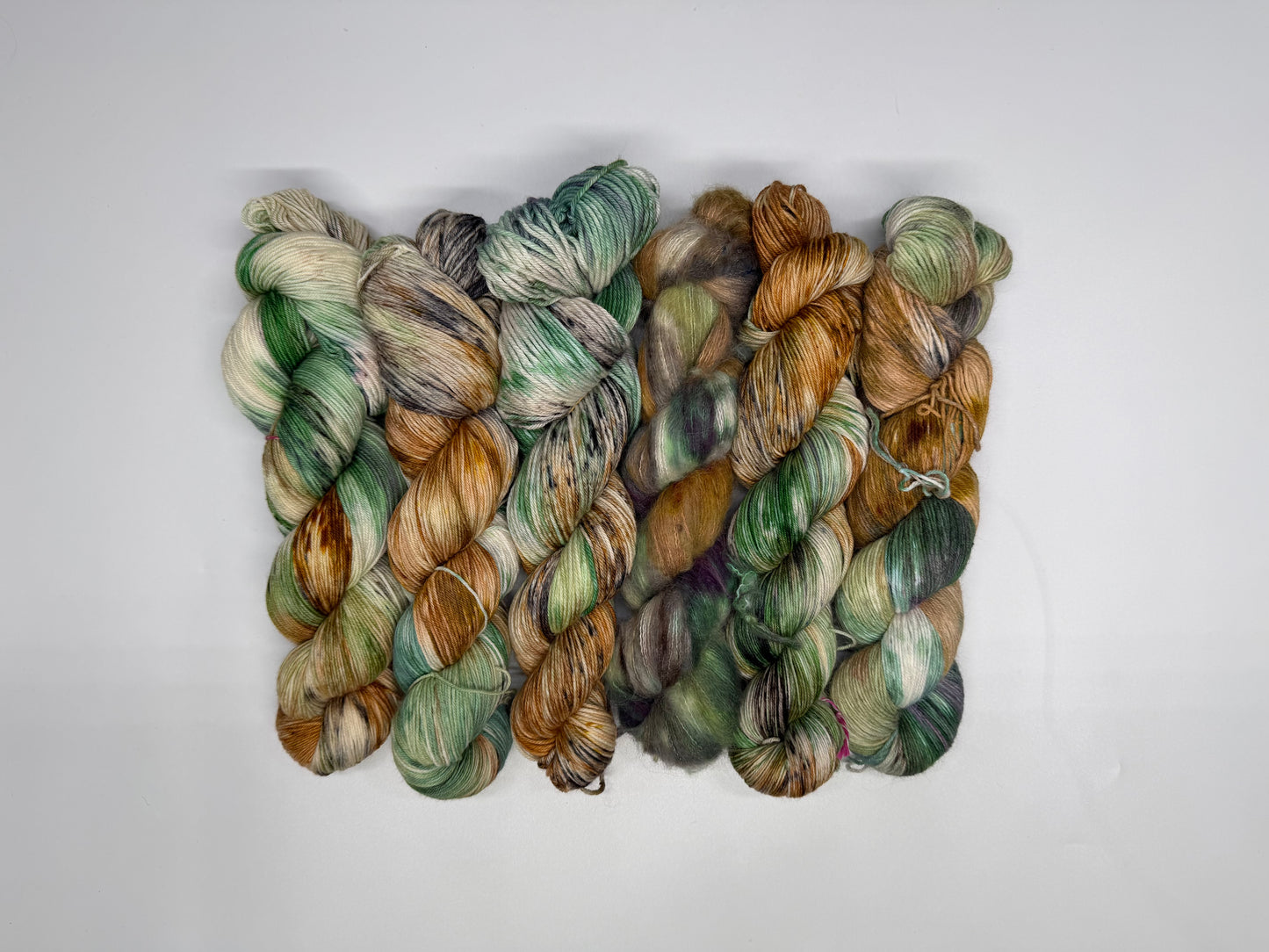 Edwards Forester-  Dyed to Order - Sweet Pea & Sparrow Hand Dyed Yarns - September Flutter  Club