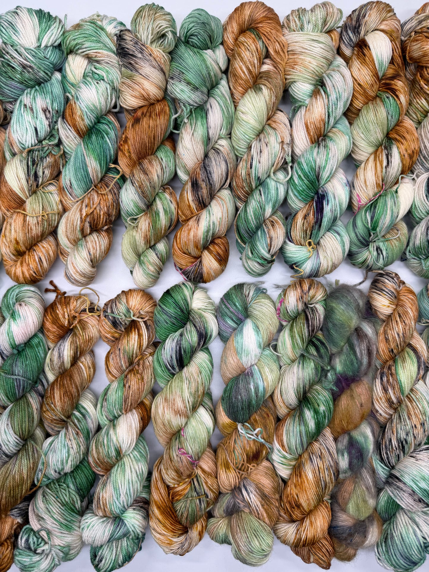 Edwards Forester-  Dyed to Order - Sweet Pea & Sparrow Hand Dyed Yarns - September Flutter  Club