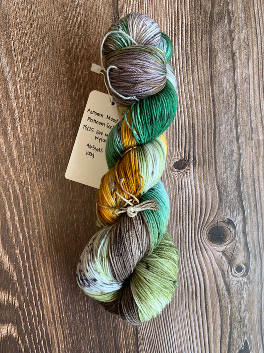 Single lot- Platinum sock weight