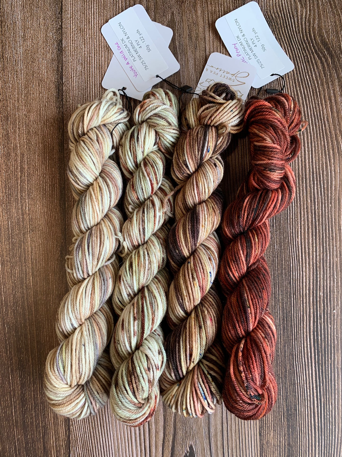 Single lot- 50g Fade set - Platinum dk weight
