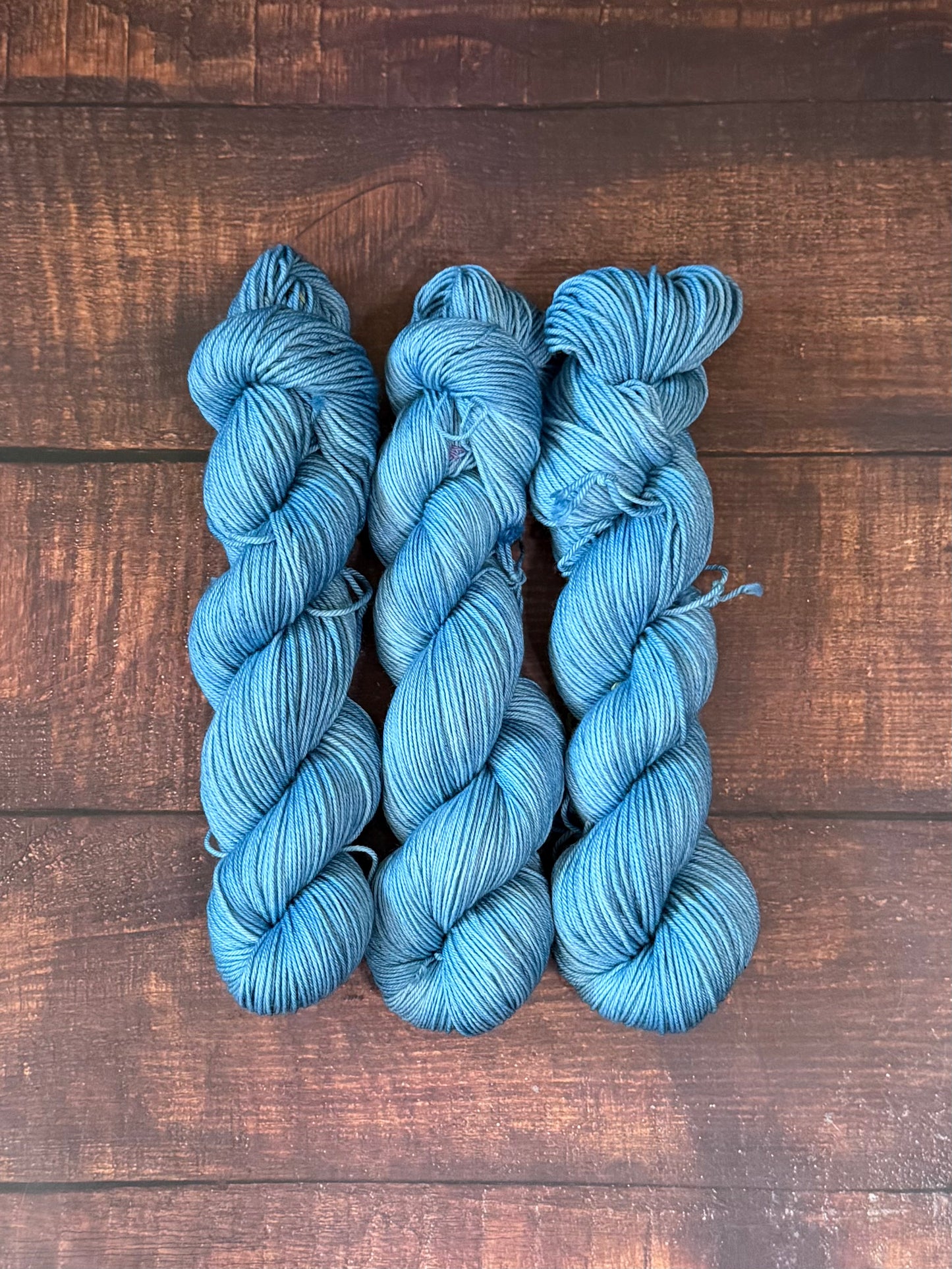 Jersey Blue- Dyed to Order - Sweet Pea & Sparrow Hand Dyed Yarns
